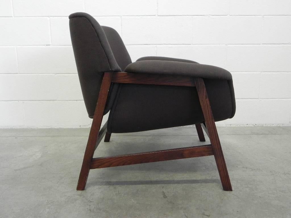 Model 849 Armchair by Gianfranco Frattini for Cassina, 1950s In Good Condition In Rovereta, SM
