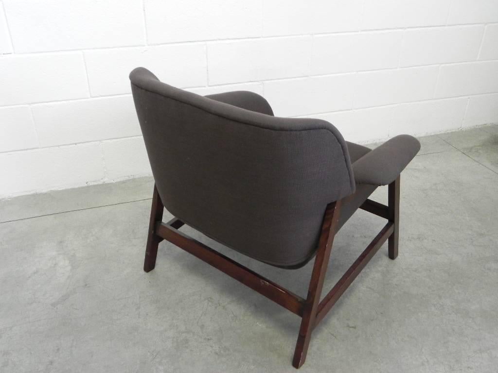 Oak Model 849 Armchair by Gianfranco Frattini for Cassina, 1950s