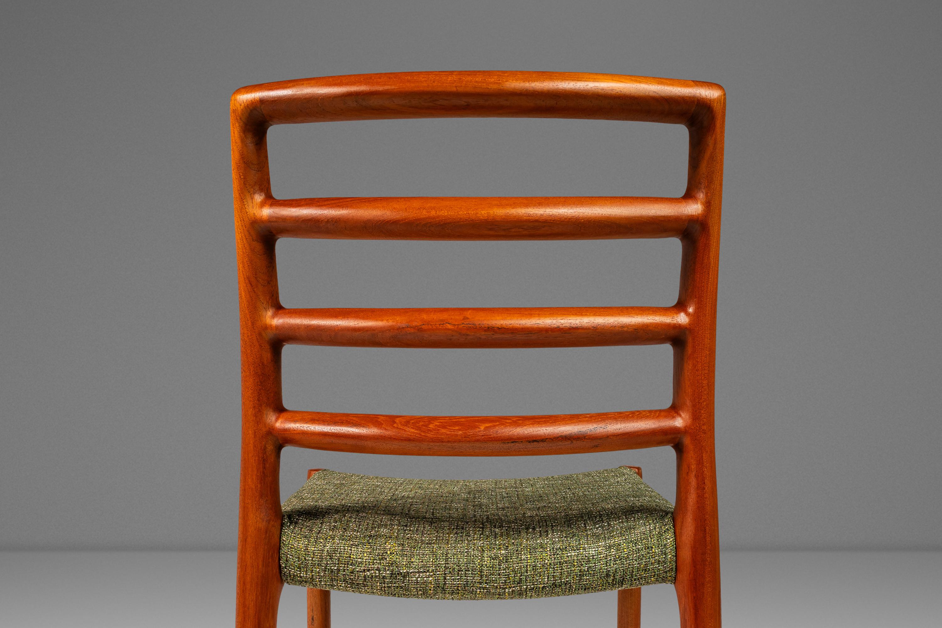 Sedia Model 85, Niels Otto Møller, J.L. Møller Mobelfabrik, Danimarca, c. 1960 in vendita 3