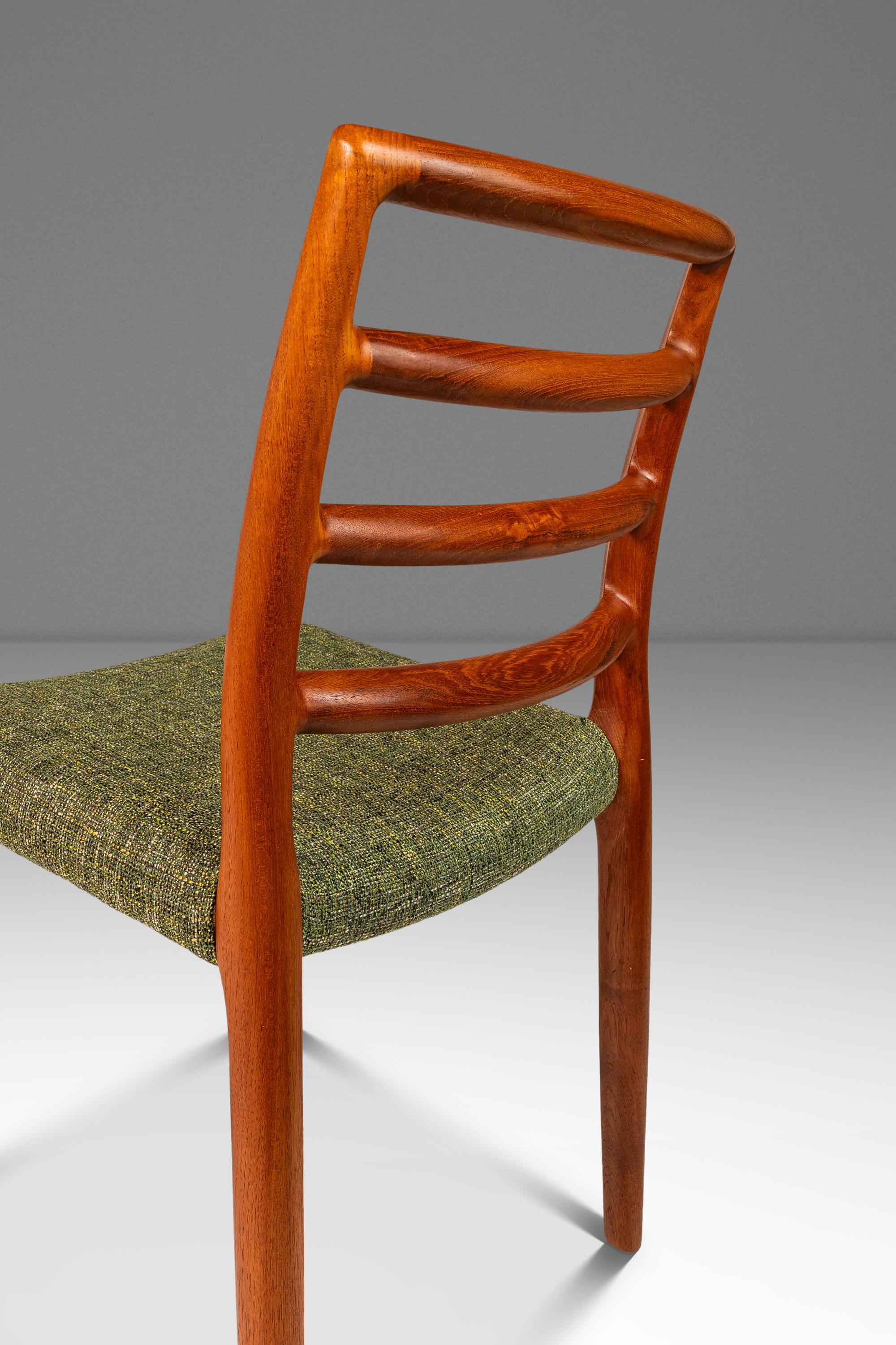 Sedia Model 85, Niels Otto Møller, J.L. Møller Mobelfabrik, Danimarca, c. 1960 in vendita 7