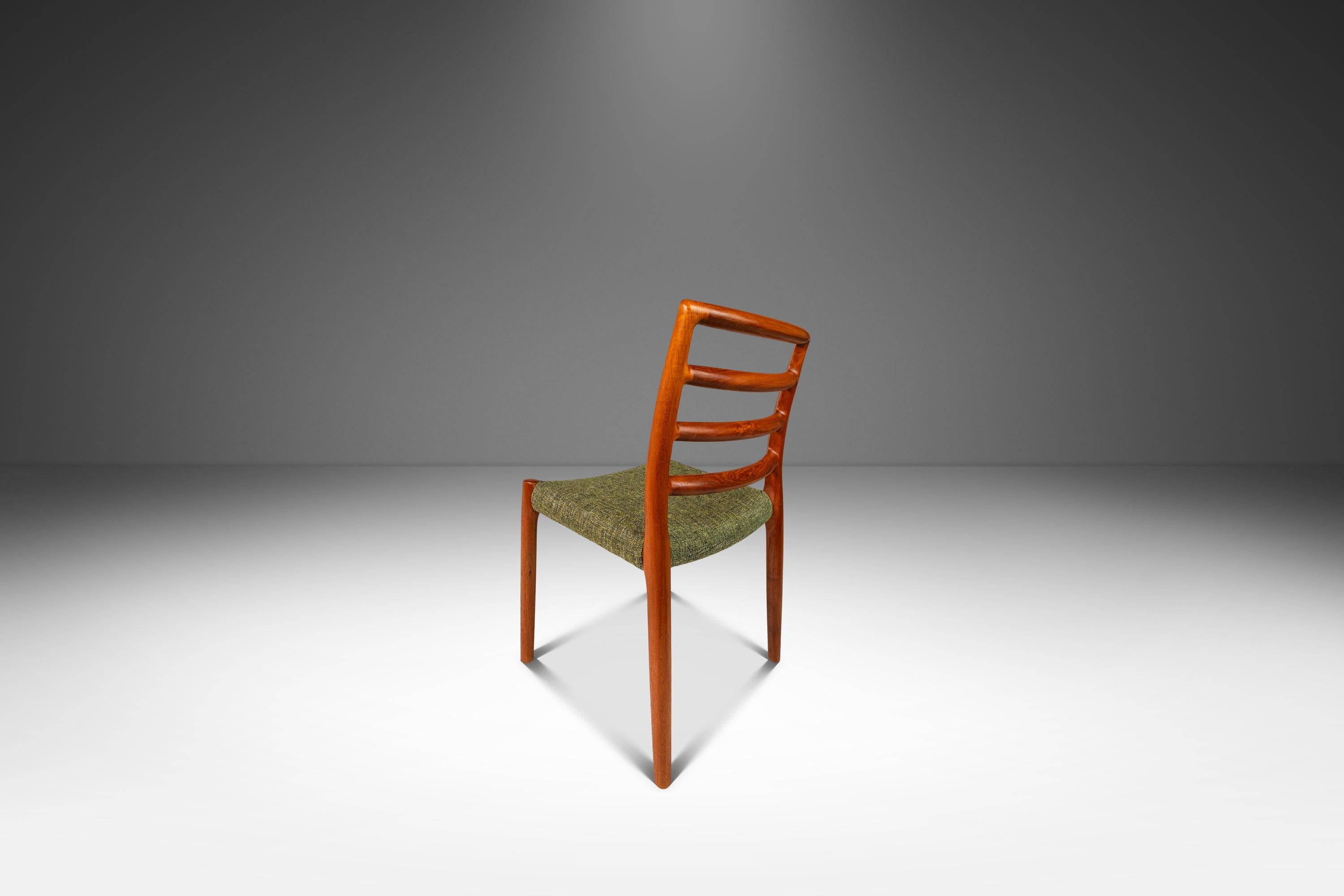 Mid-Century moderno Sedia Model 85, Niels Otto Møller, J.L. Møller Mobelfabrik, Danimarca, c. 1960 in vendita