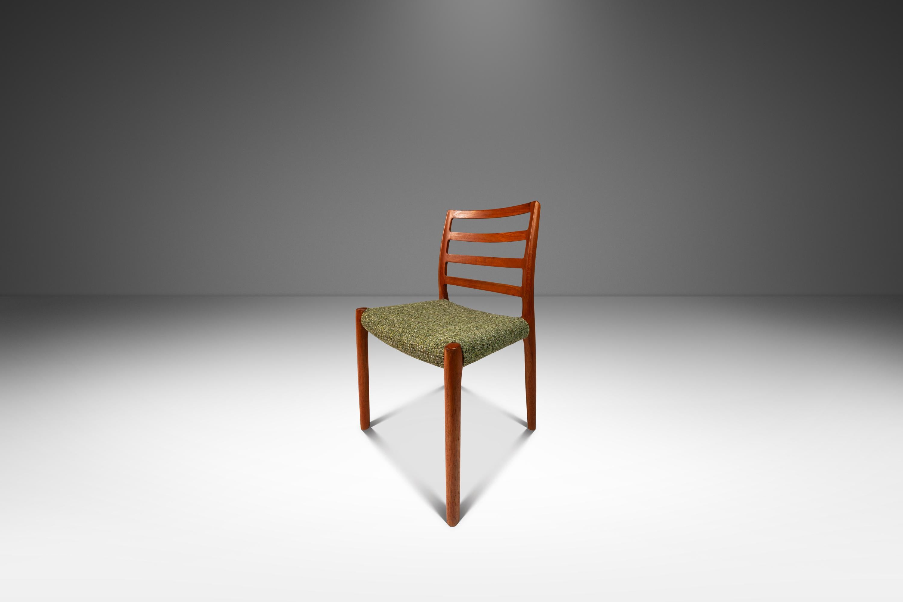 Sedia Model 85, Niels Otto Møller, J.L. Møller Mobelfabrik, Danimarca, c. 1960 In condizioni buone in vendita a Deland, FL