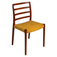 Model 85 Ladderback Chair in Teak, Niels Møller, J.L. Møller, Denmark, c. 1960s