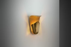 Model “8596” Brass Wall Lamp by Harald Notini (Attr.), Sweden 1950s