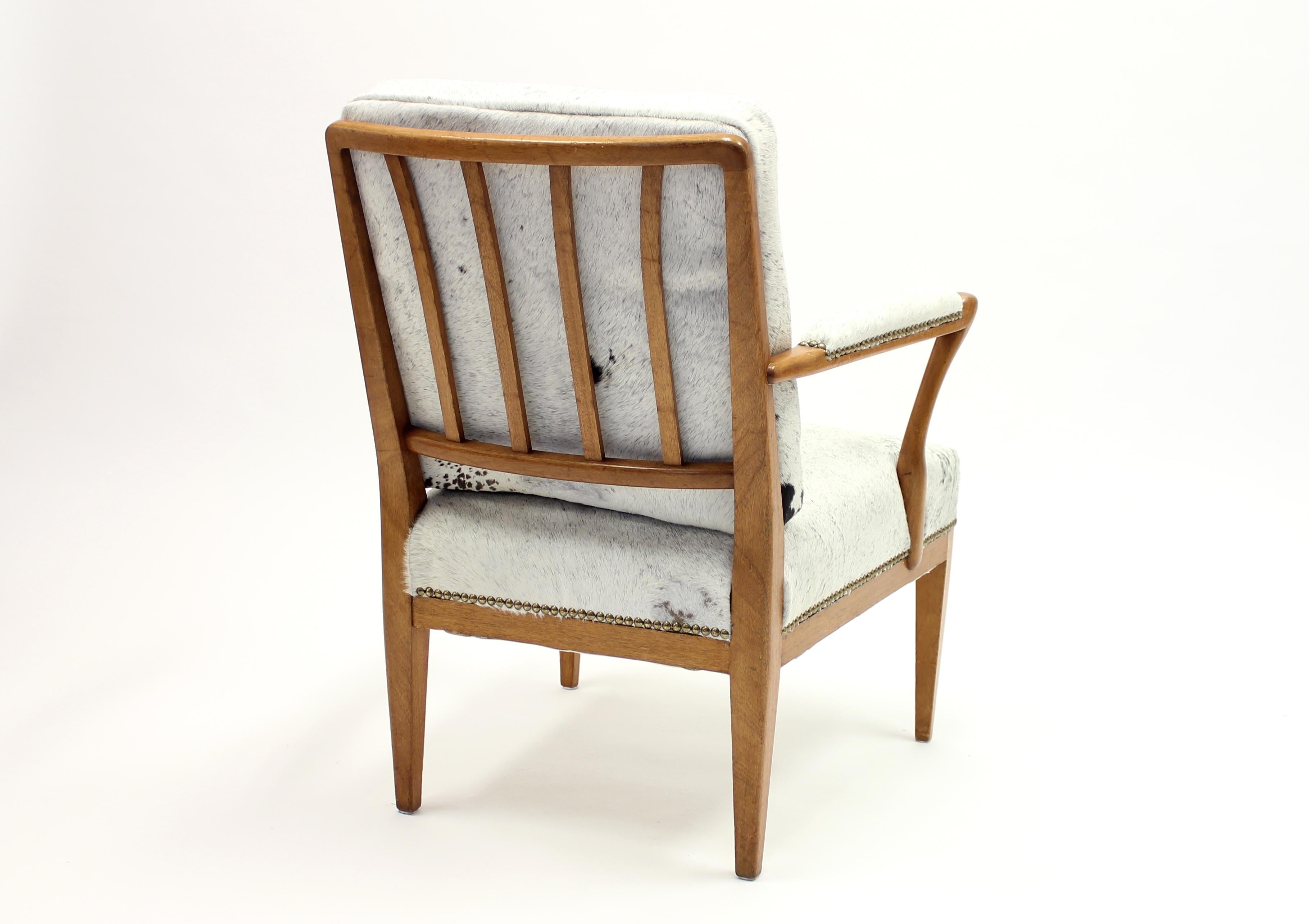 Scandinavian Modern Model 868, Easy Chair by Josef Frank for Svenskt Tenn, 1950s