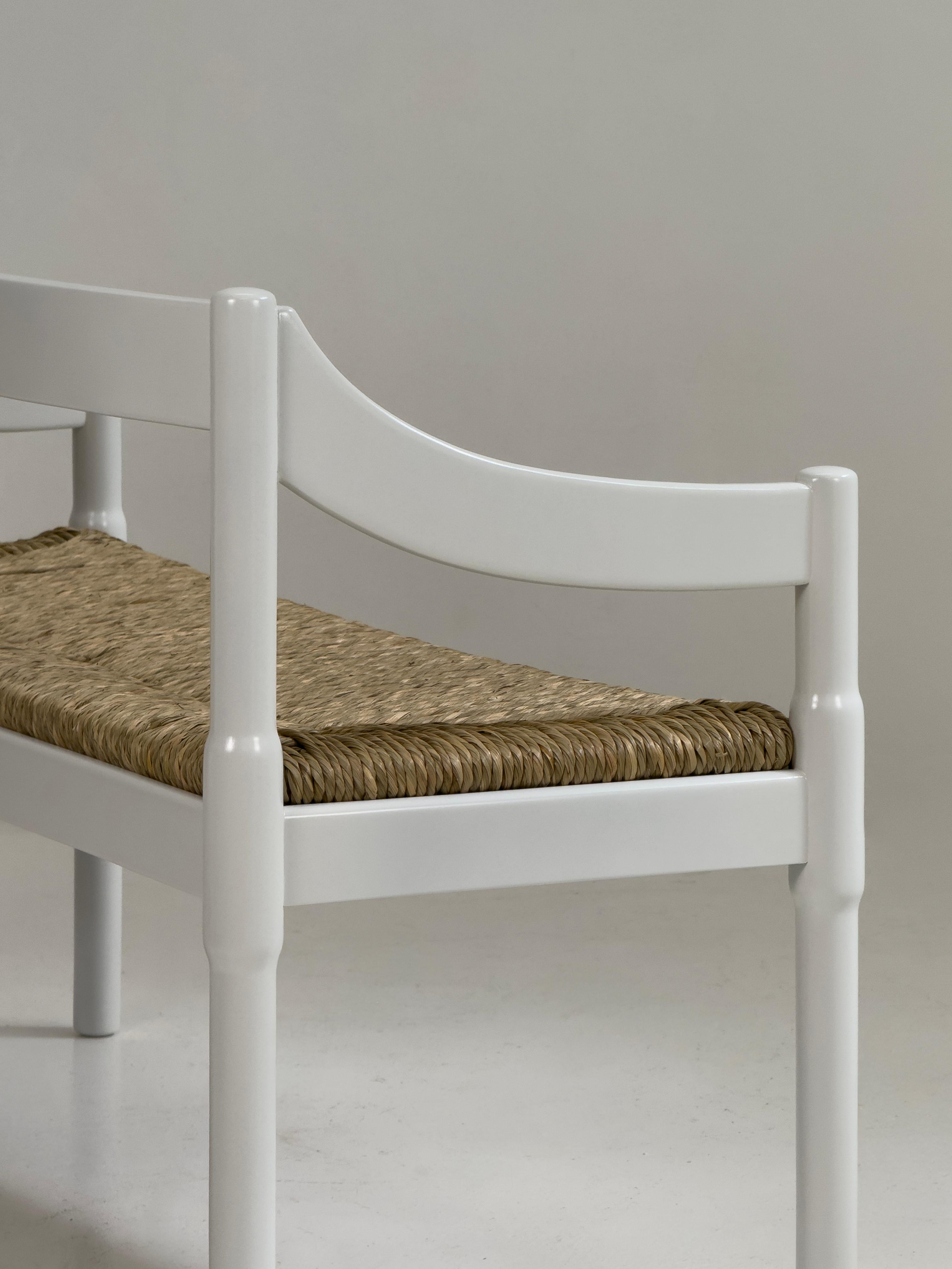Modelo 892 Banco Carimate diseñado por Vico Magistretti para Cassina, Italia, 1962 en venta 9