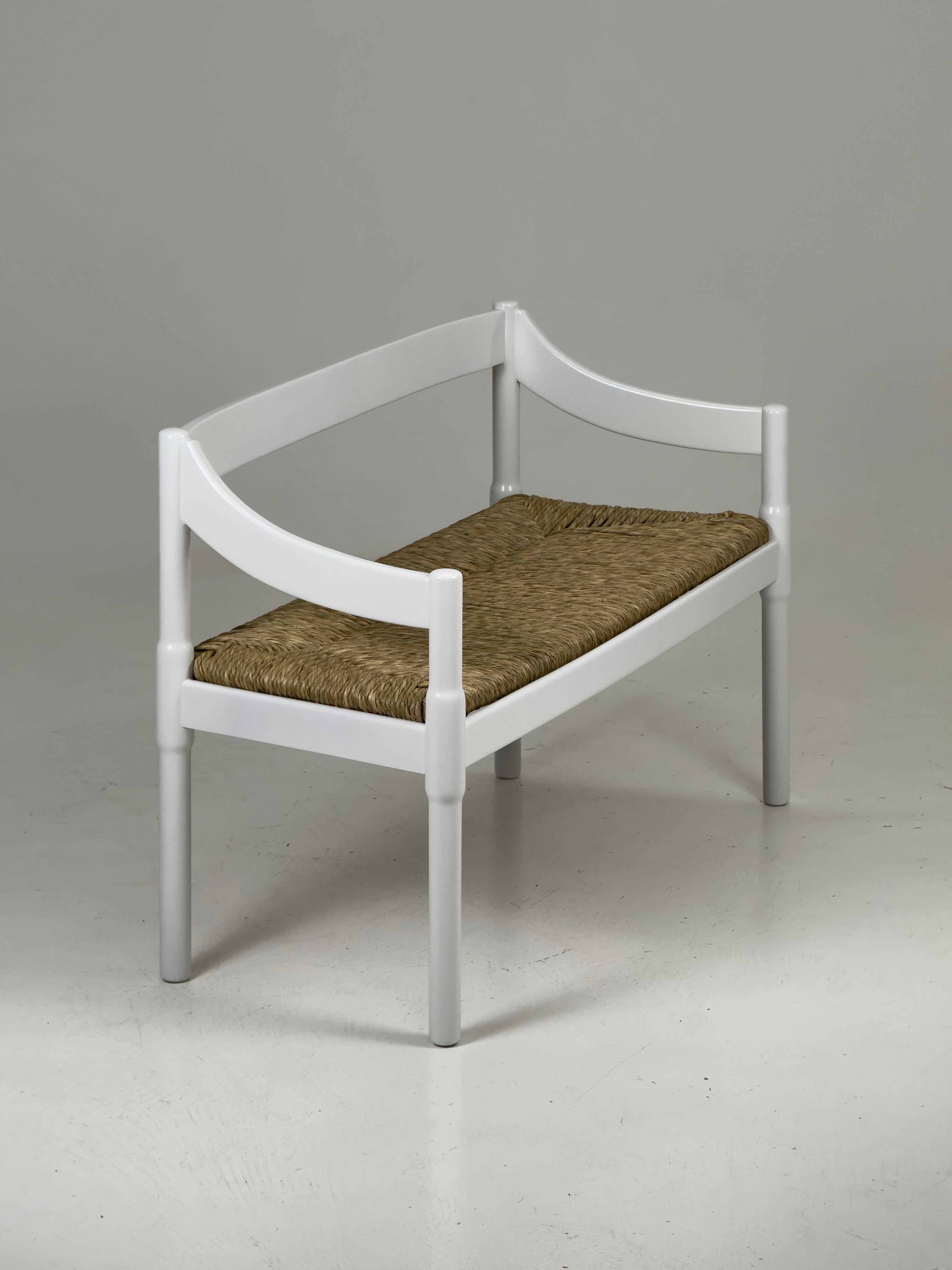 Modelo 892 Banco Carimate diseñado por Vico Magistretti para Cassina, Italia, 1962 Moderno de mediados de siglo en venta