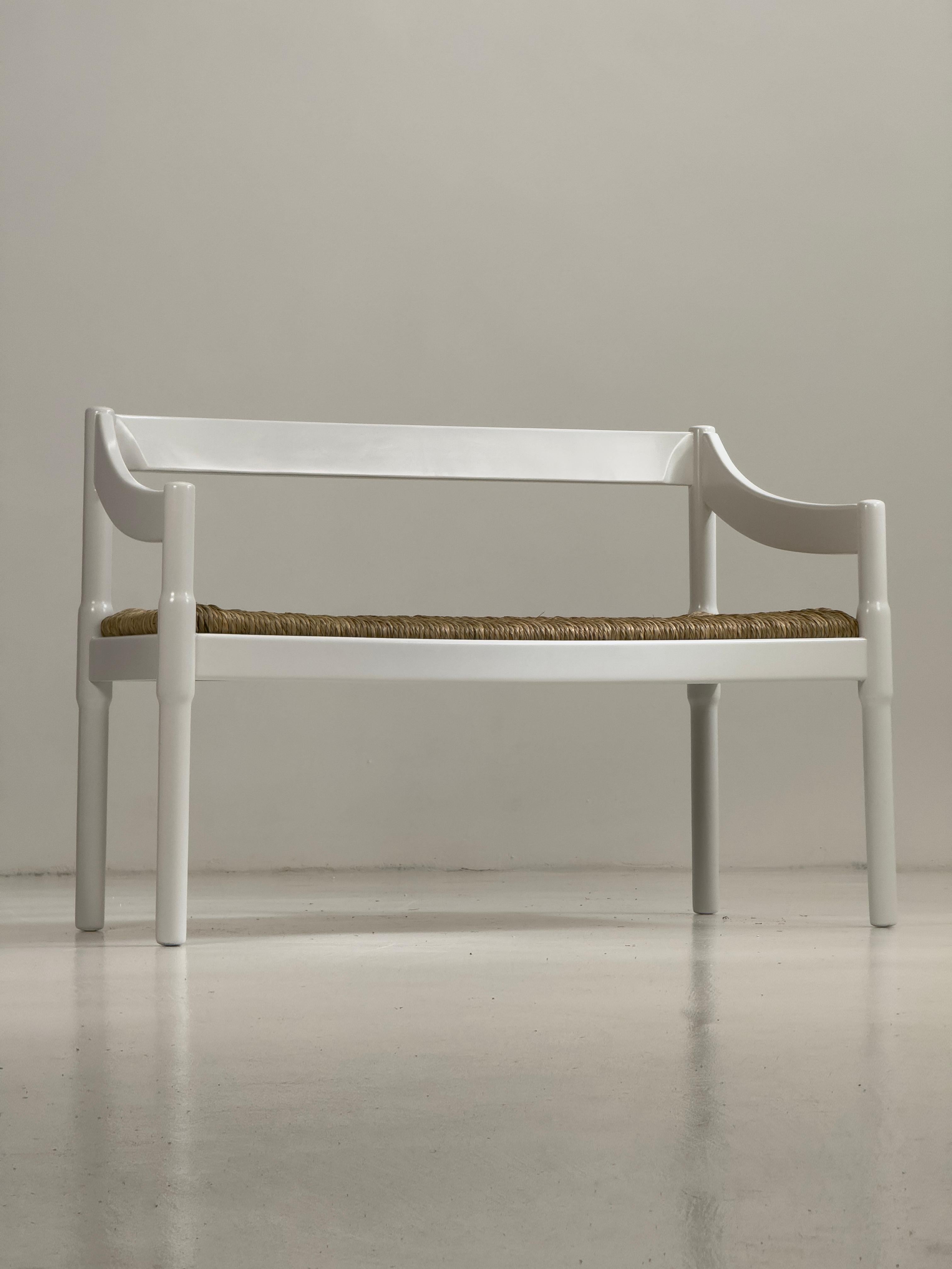 Modelo 892 Banco Carimate diseñado por Vico Magistretti para Cassina, Italia, 1962 en venta 11