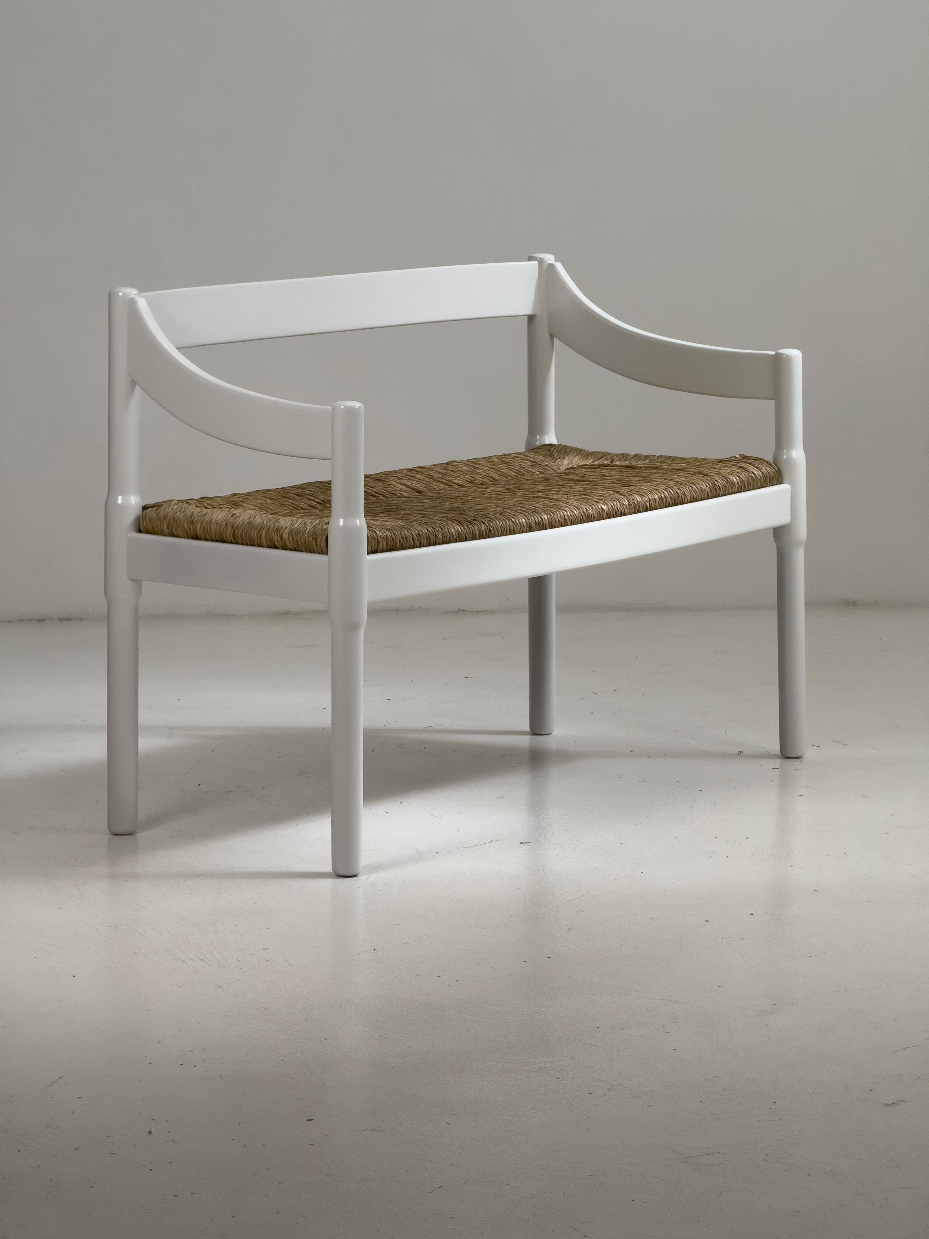Modelo 892 Banco Carimate diseñado por Vico Magistretti para Cassina, Italia, 1962 en venta 12