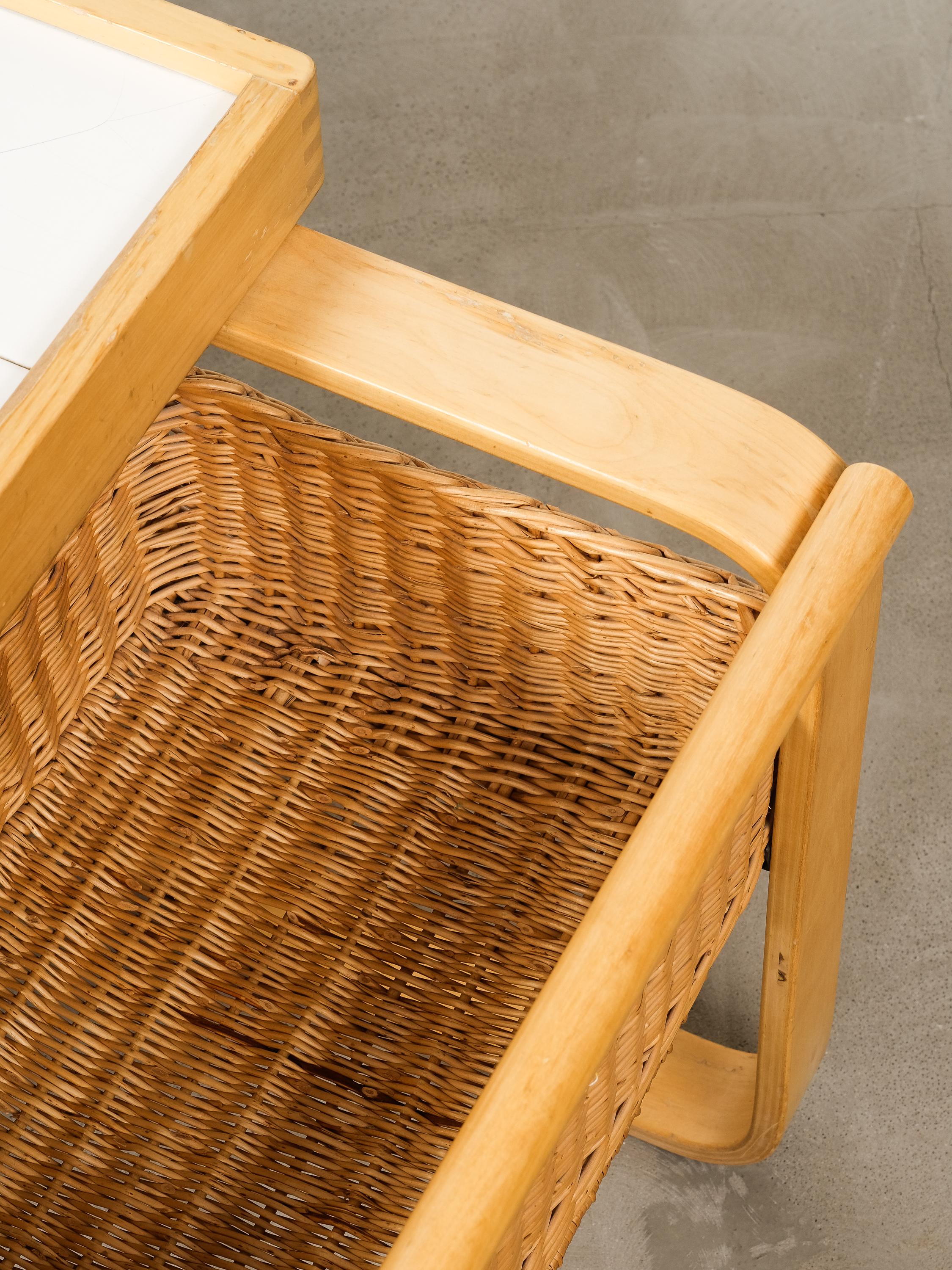 Milieu du XXe siècle Chariot à thé modèle 900 d'Alvar Aalto pour Artek, années 1960/70 en vente