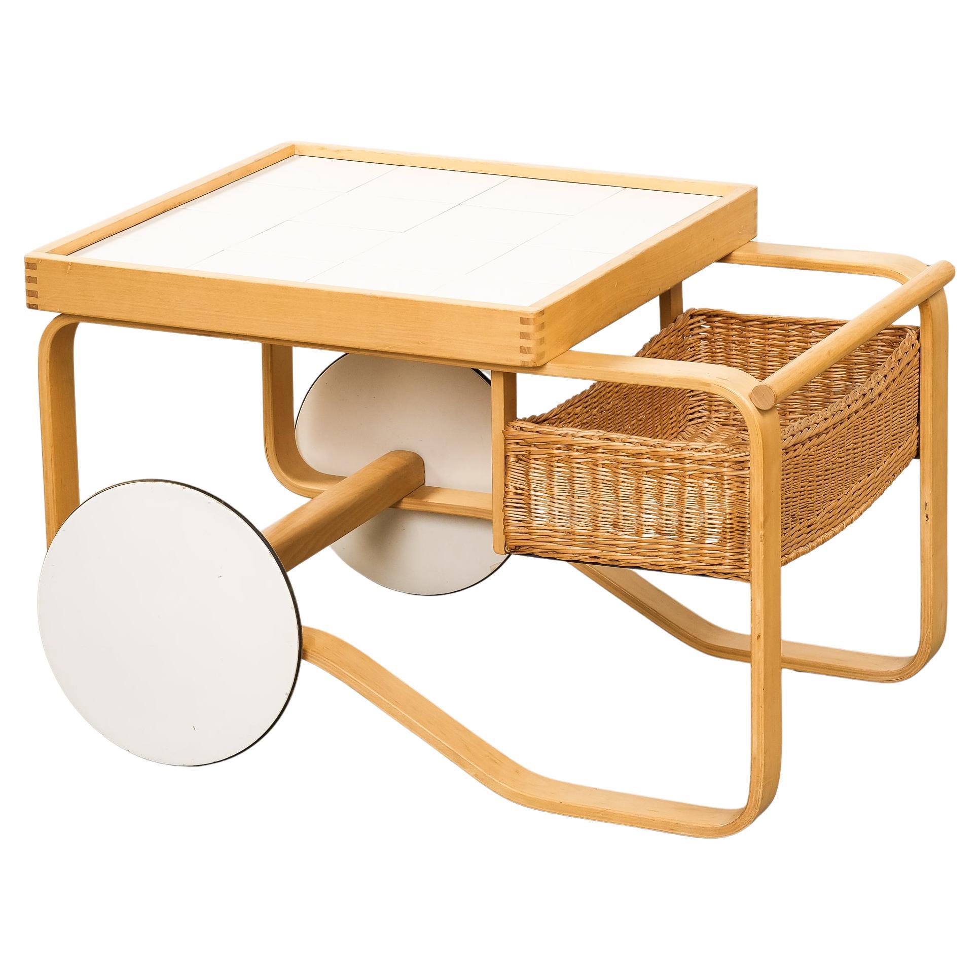 Model 900 Tea Trolley by Alvar Aalto for Artek, 1960s/70s