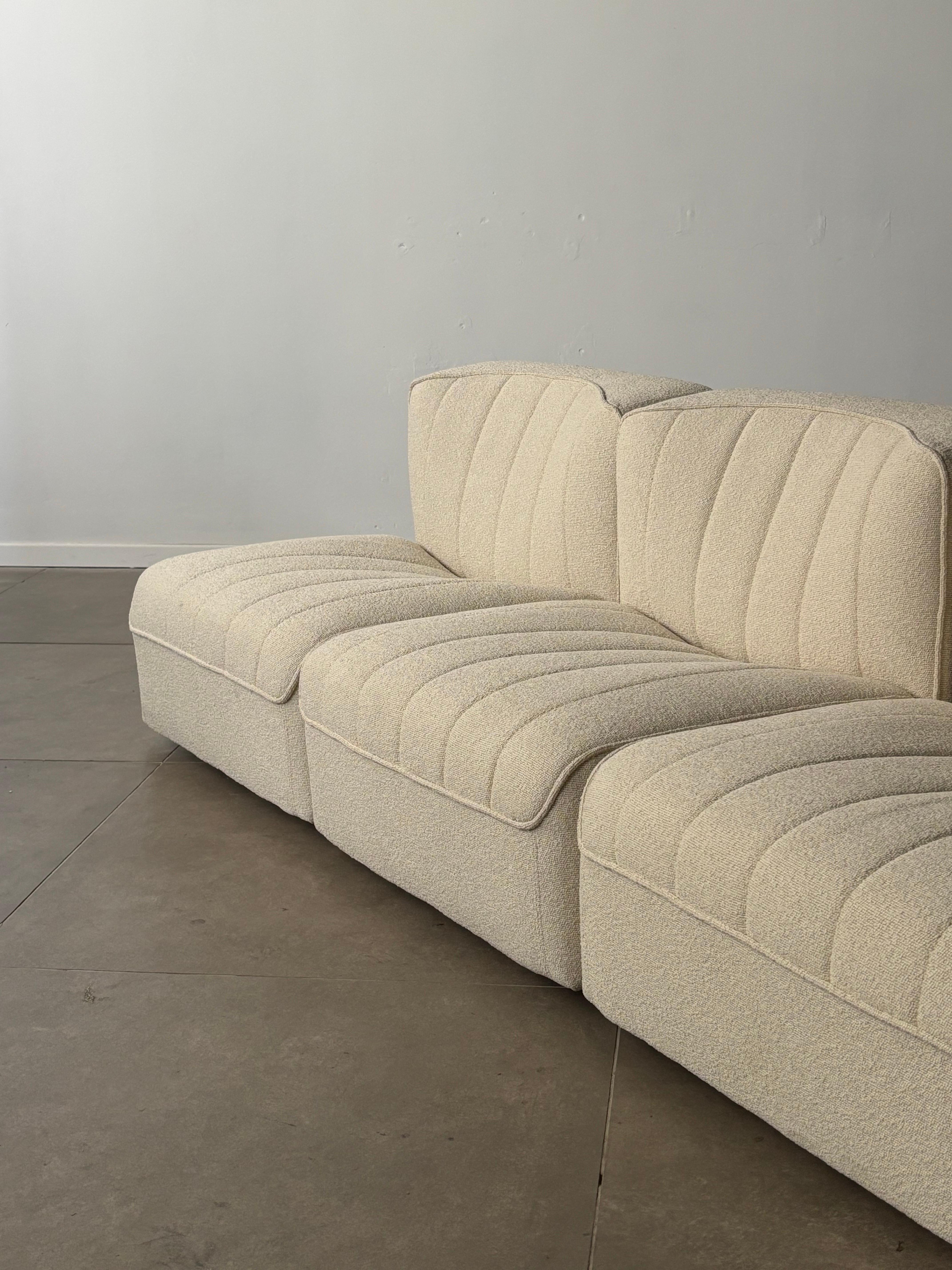20ième siècle Ensemble de canapés modulaires Modèle 9000 de Tito Agnoli pour Arflex, 1970 en vente