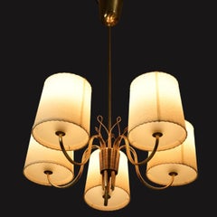 Model No. 9031 Scandinavian Modern Pendelleuchte von Paavo Tynell für Taito Oy, 1940/1950er Jahre