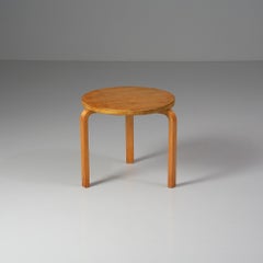 Model 70 Round Side Table, Alvar Aalto, Oy Huonekalu- ja Rakennutehdas Oy, 1940