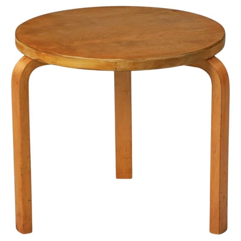 Model 70 Round Side Table, Alvar Aalto, Oy Huonekalu- ja Rakennutehdas Oy, 1940