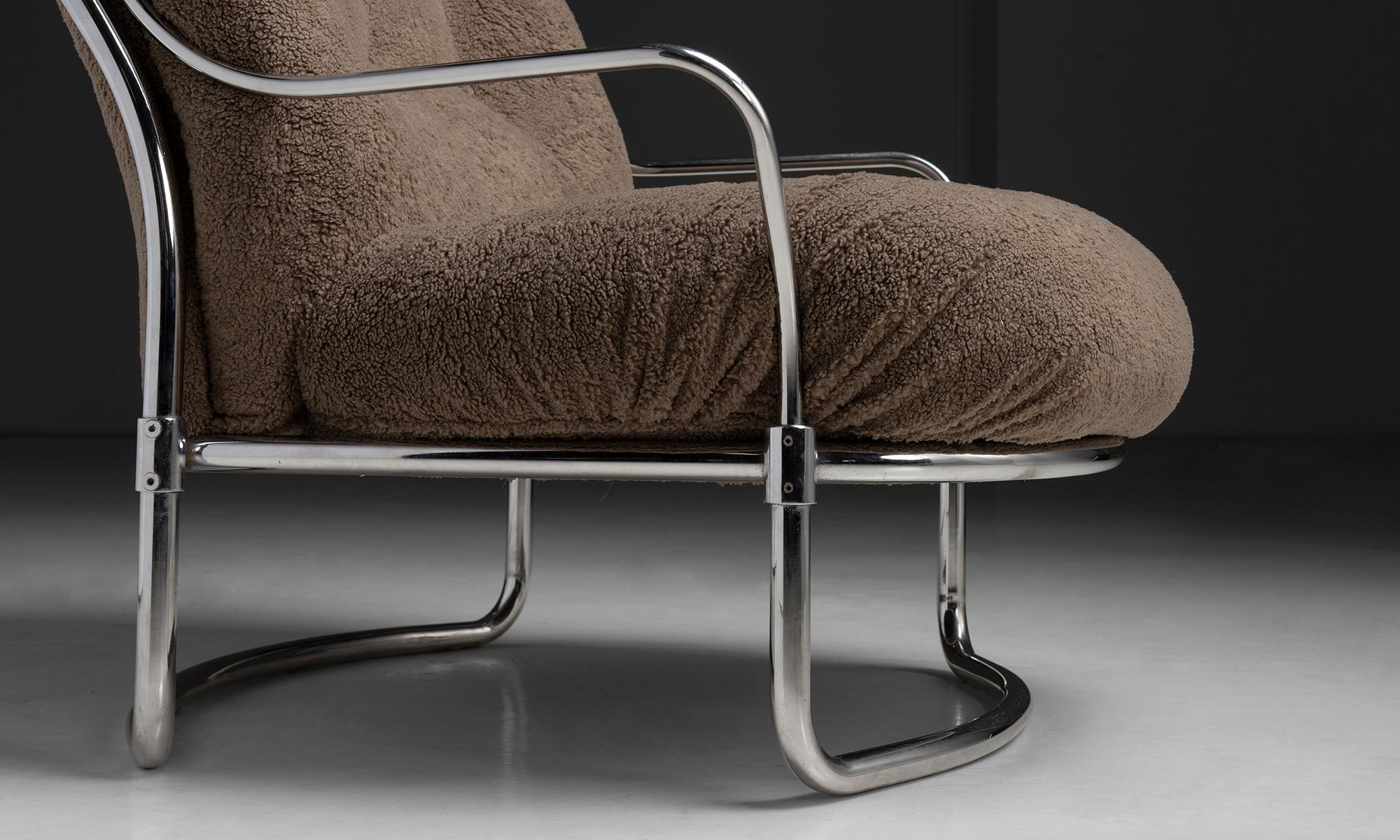 Mid-20th Century Model 915 Lounge Chair by Carlo de Carli, Italy circa 1969 For Sale