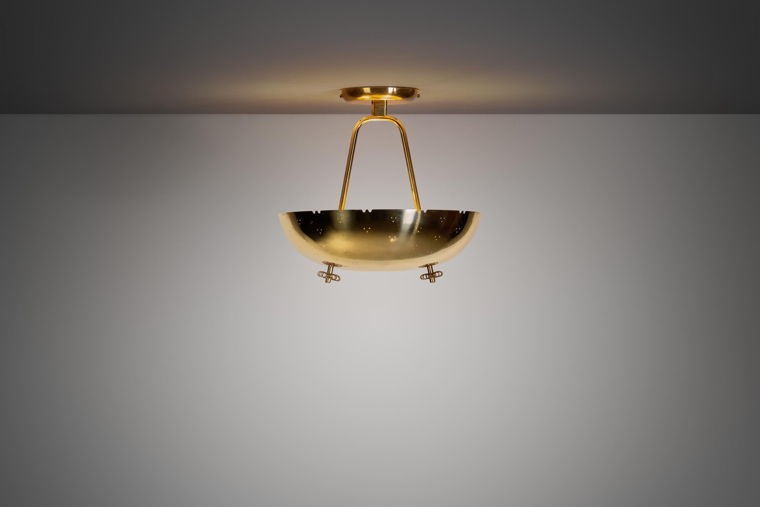 In 1918, Paavo Tynell, “the man who illuminated Finland” co-founded the metalwork and lighting company Taito Oy, the first industrial producer of lighting fixtures in Finland. He worked as the company’s CEO and chief designer until 1953, during