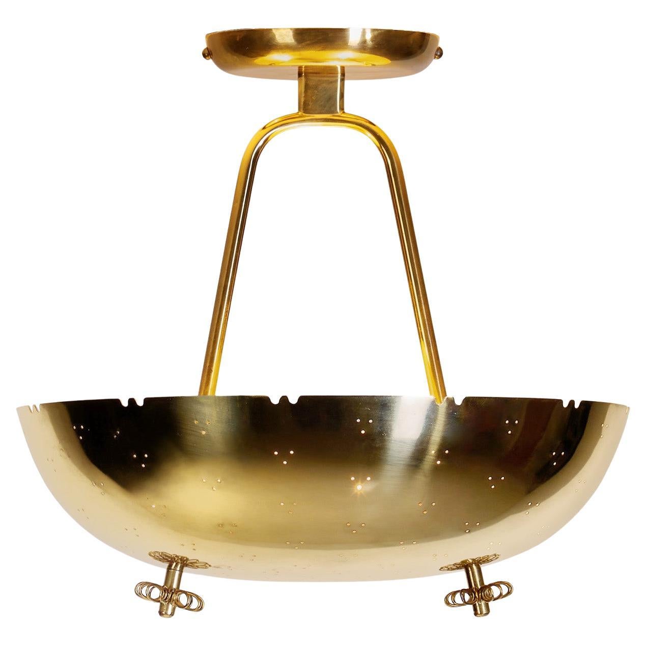 Model "9161" Ceiling Lamp by Paavo Tynell for Taito, Finland Mid-20th Century