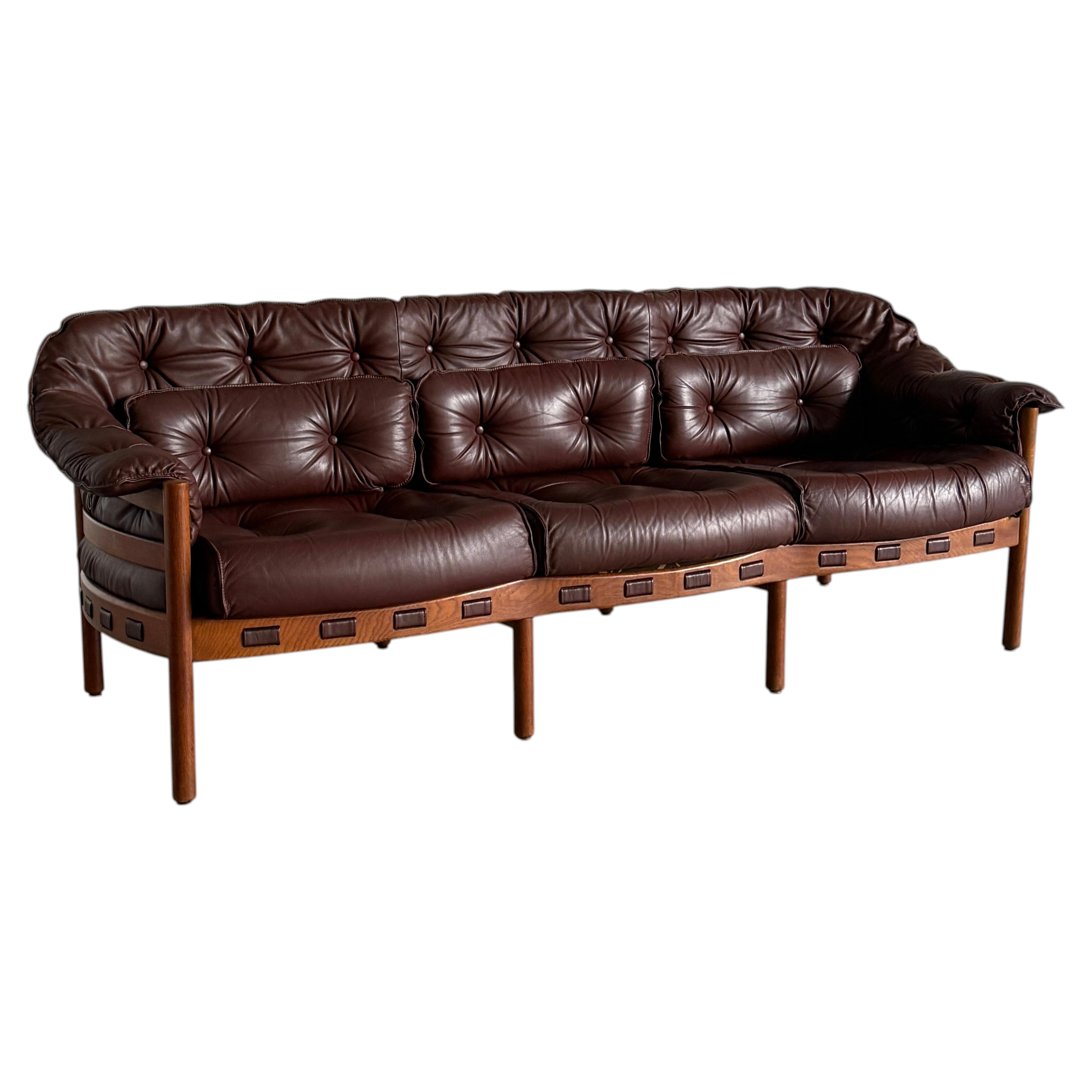 'Model 925' Three-Seater Sofa by Arne Norell for Coja Culemborg