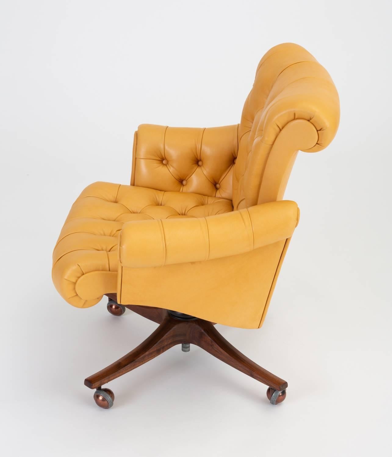 Model 932 “In Clover” Executive Office Chair by Edward Wormley for Dunbar 4