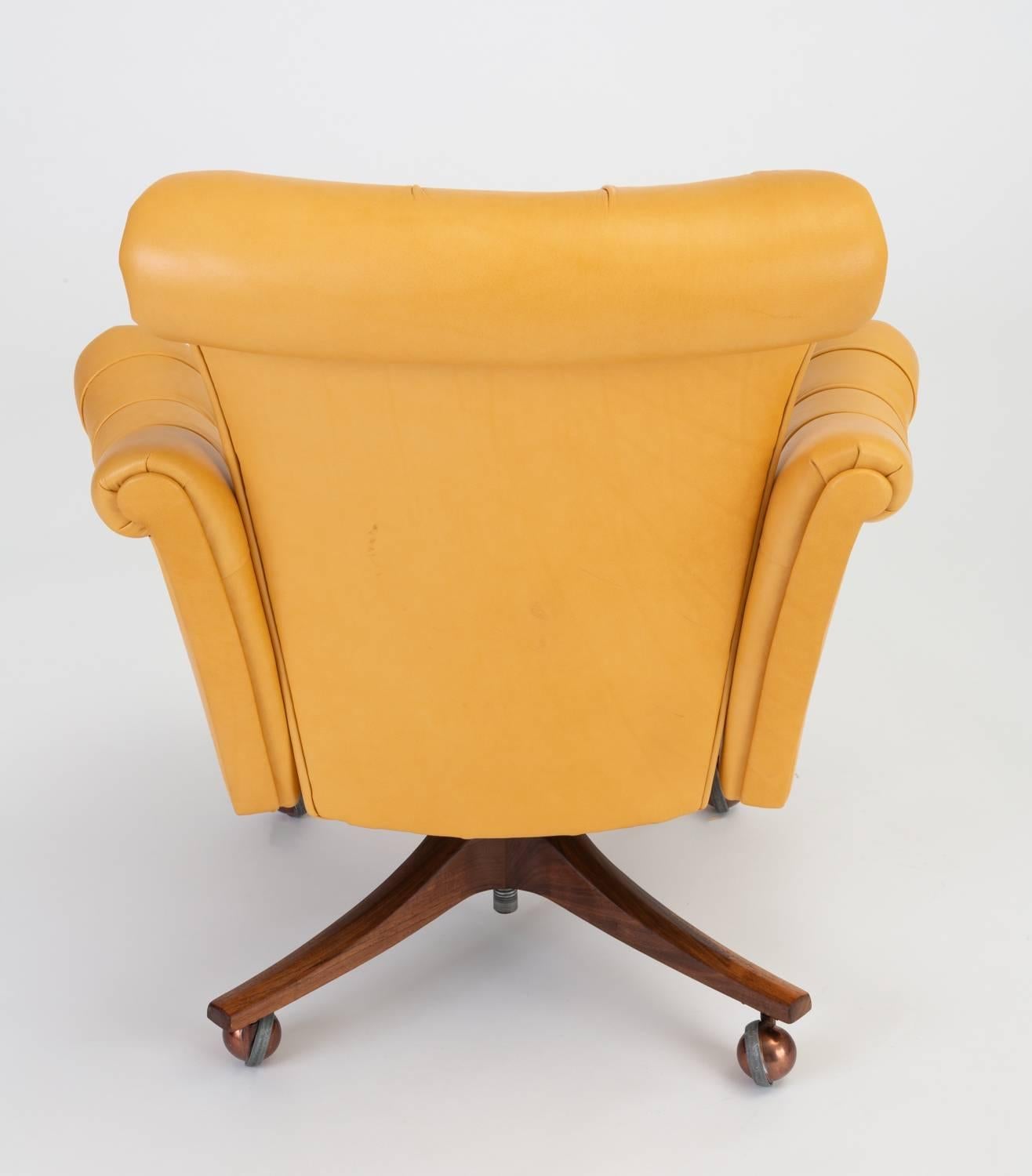 Model 932 “In Clover” Executive Office Chair by Edward Wormley for Dunbar 2