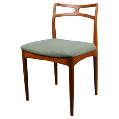 Model 94 teak dining chair by Johannes Andersen for Christian Linneberg, 1960s