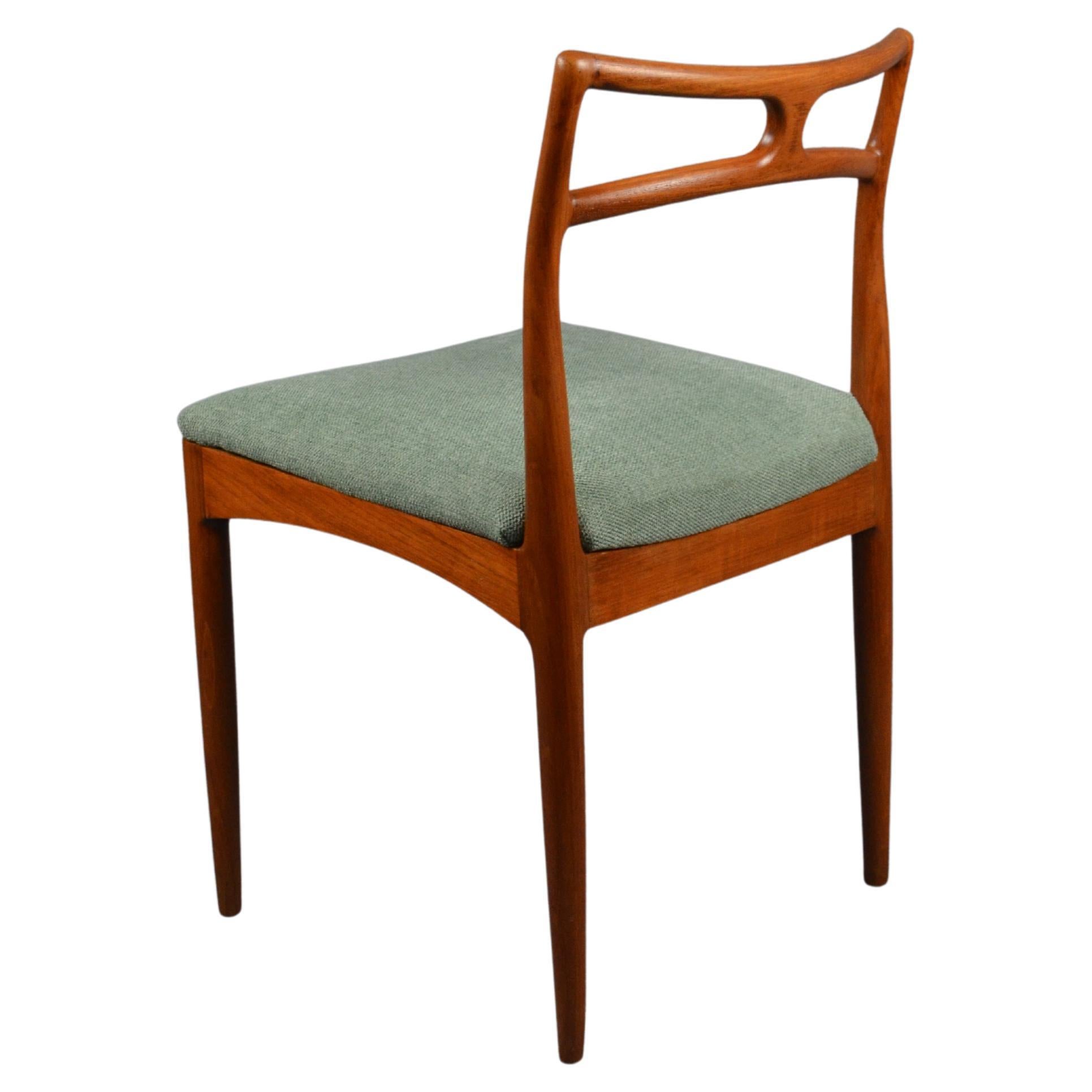 Sedia da pranzo Model 94 in teak di Johannes Andersen per Christian Linneberg, anni '60
