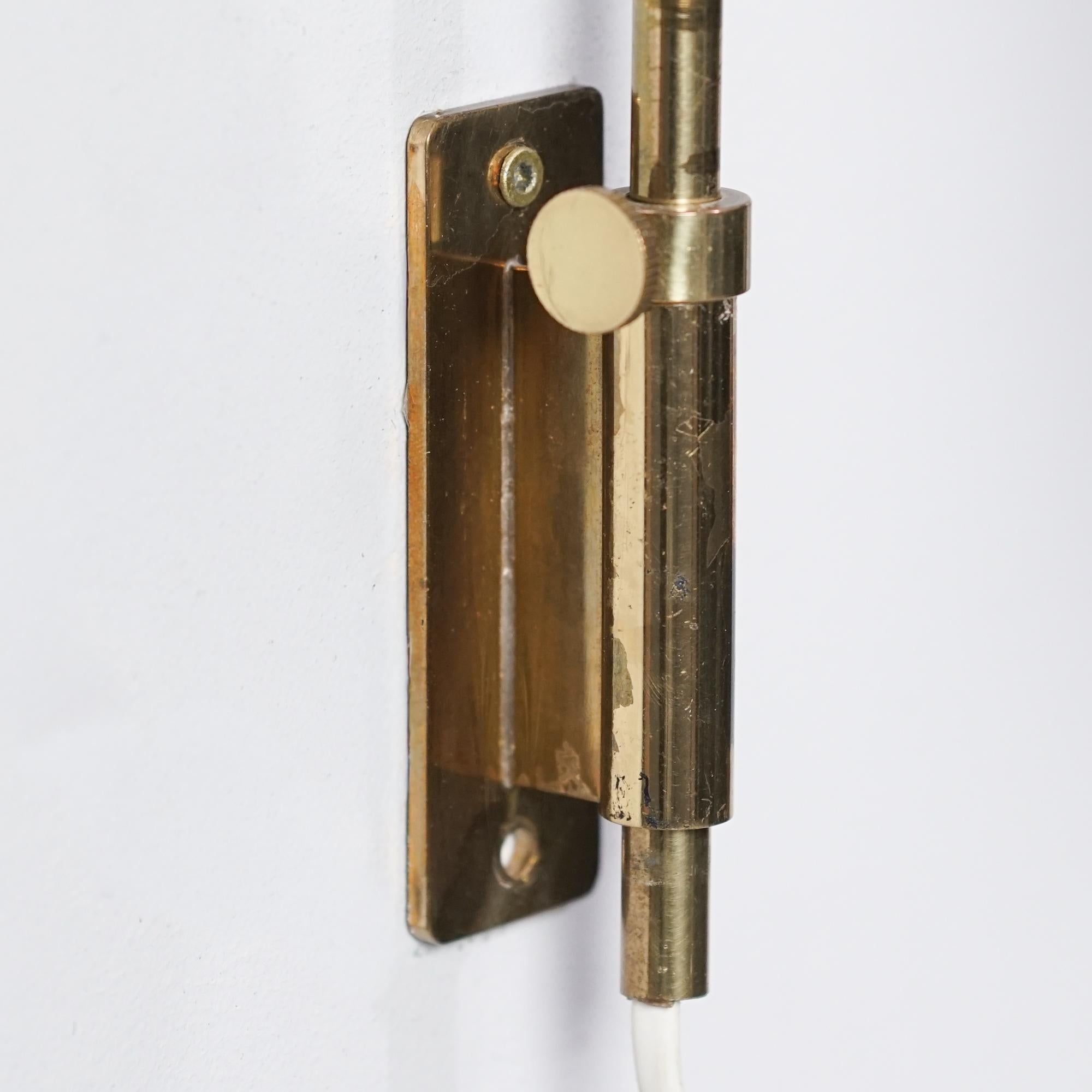 Finnish Model 9459 Wall Light, Paavo Tynell, Taito Oy, 1950s For Sale