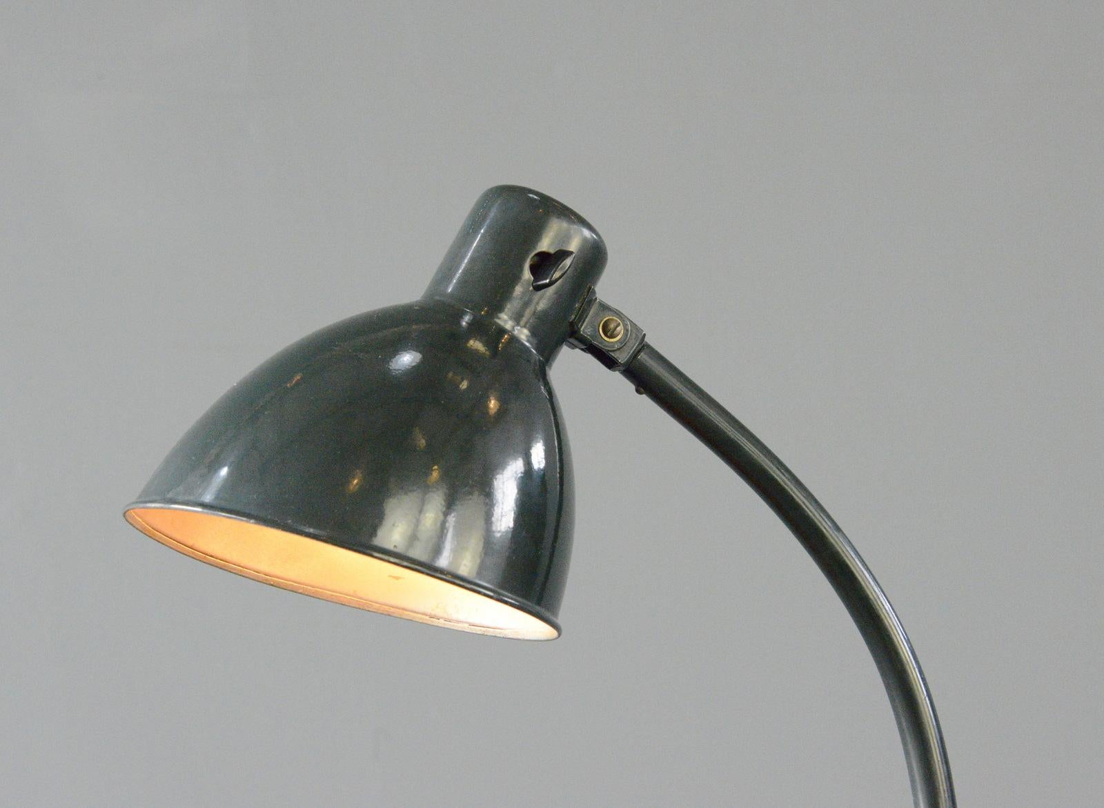 Bauhaus Model 999 Kandem Desk Lamp Circa 1930s For Sale