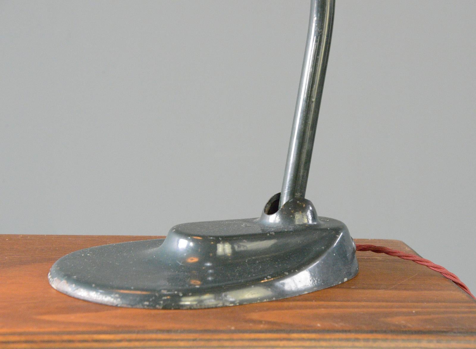 German Model 999 Kandem Desk Lamp Circa 1930s For Sale