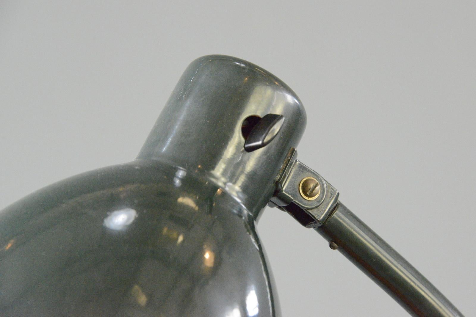 Steel Model 999 Kandem Desk Lamp Circa 1930s For Sale