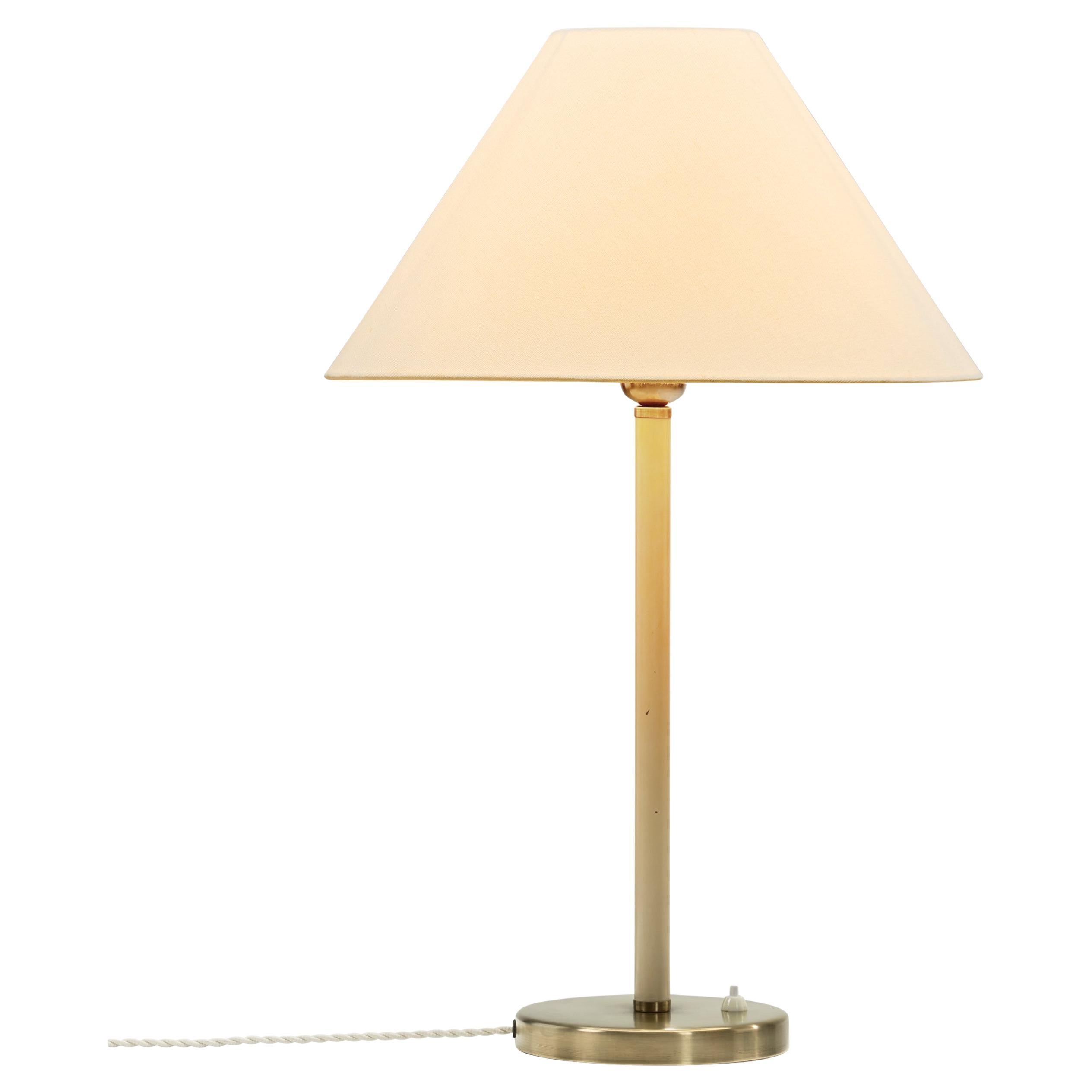 Model "A 4410" Brass and Lacquered Table Lamp by ASEA, Sweden 1940s For Sale