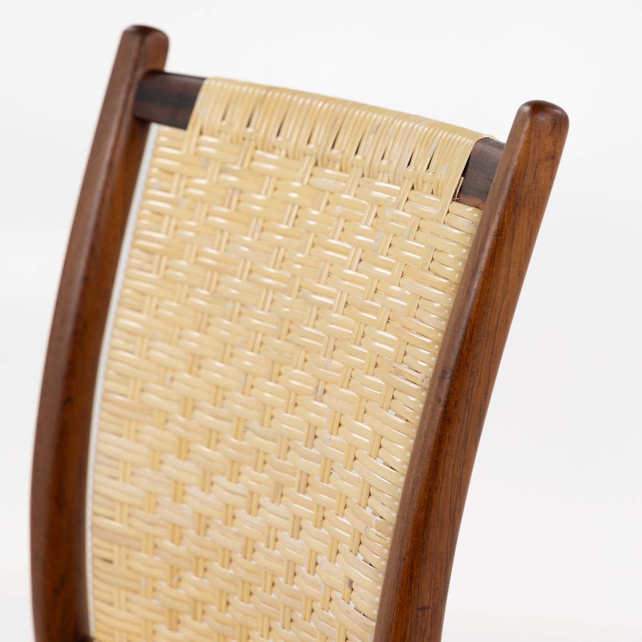 Model A-49 - Set of 12 rosewood dining chairs by Jacob Kjær For Sale 2