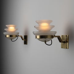 Pair of Sconces by Gino Sarfatti for Arteluce, 1960s