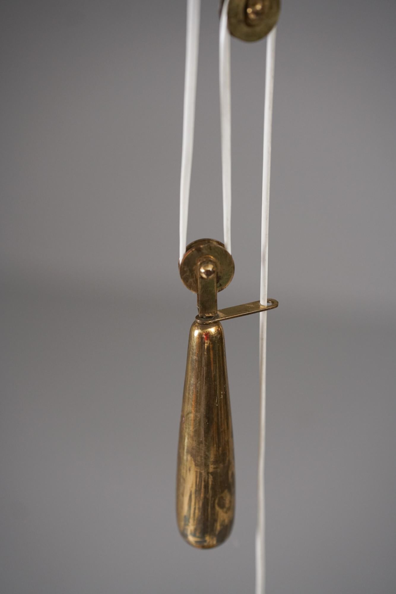 Scandinavian Modern Model A1968 Pendant, Paavo Tynell, Taito Oy, Mid 20th-century For Sale