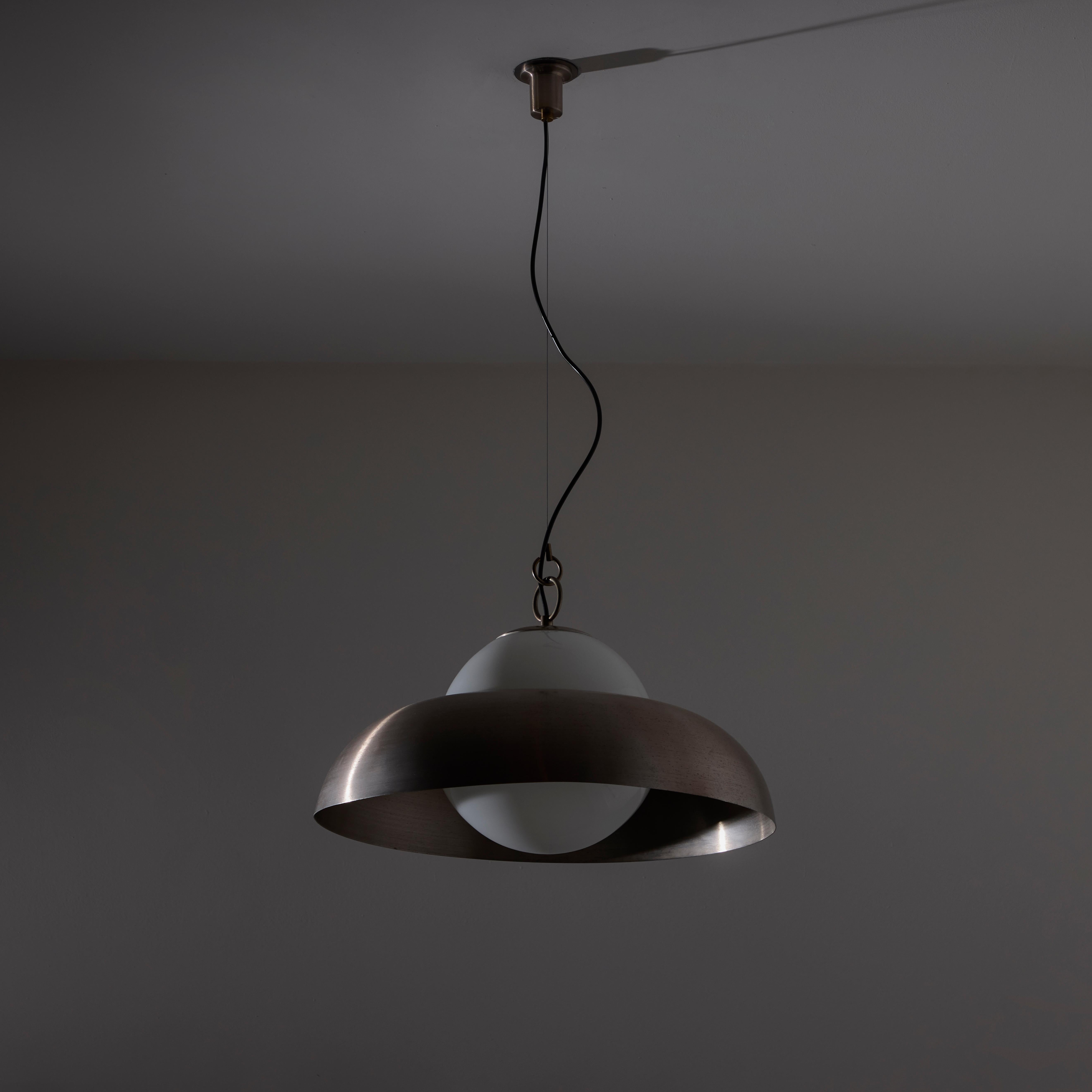 Model A288 Suspension Lamp by Sergio Asti for Candle In Good Condition In Los Angeles, CA