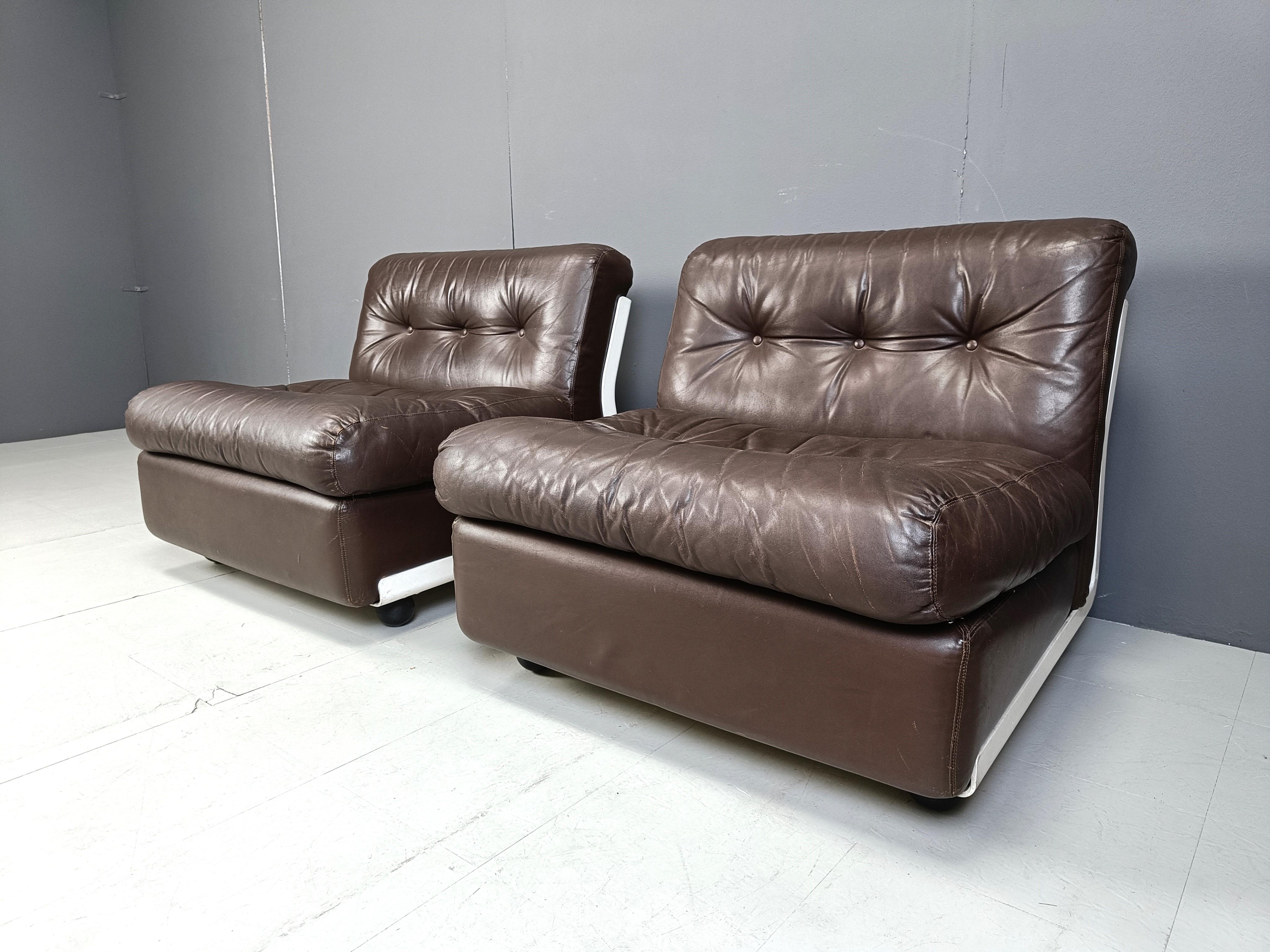 Sofá modular Model Amanta de Mario Bellini para B&B Italia, años 70 en venta 4