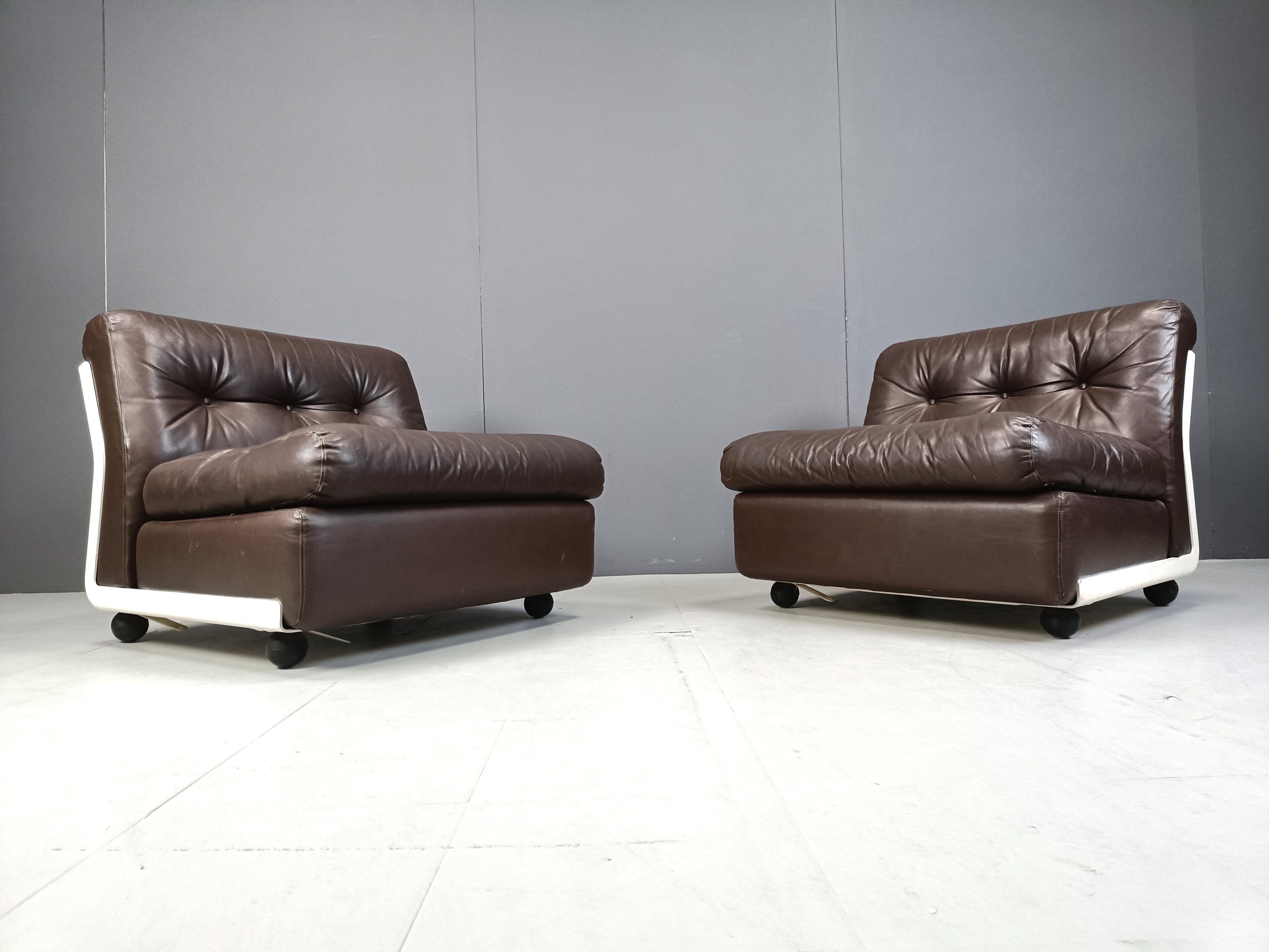Sofá modular Model Amanta de Mario Bellini para B&B Italia, años 70 finales del siglo XX en venta