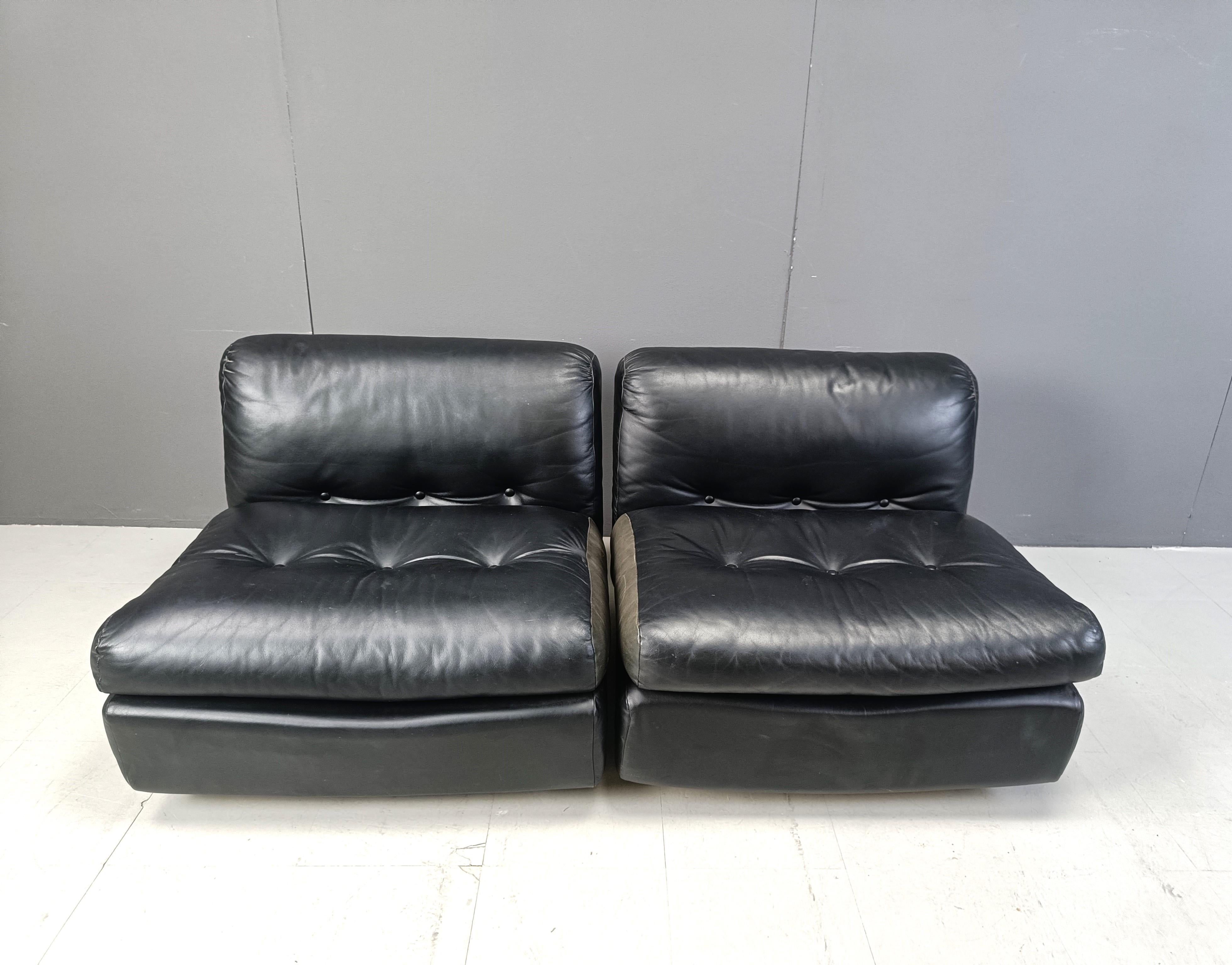 Late 20th Century Model Amanta Modular Sofa by Mario Bellini for B&B Italia, 1970s