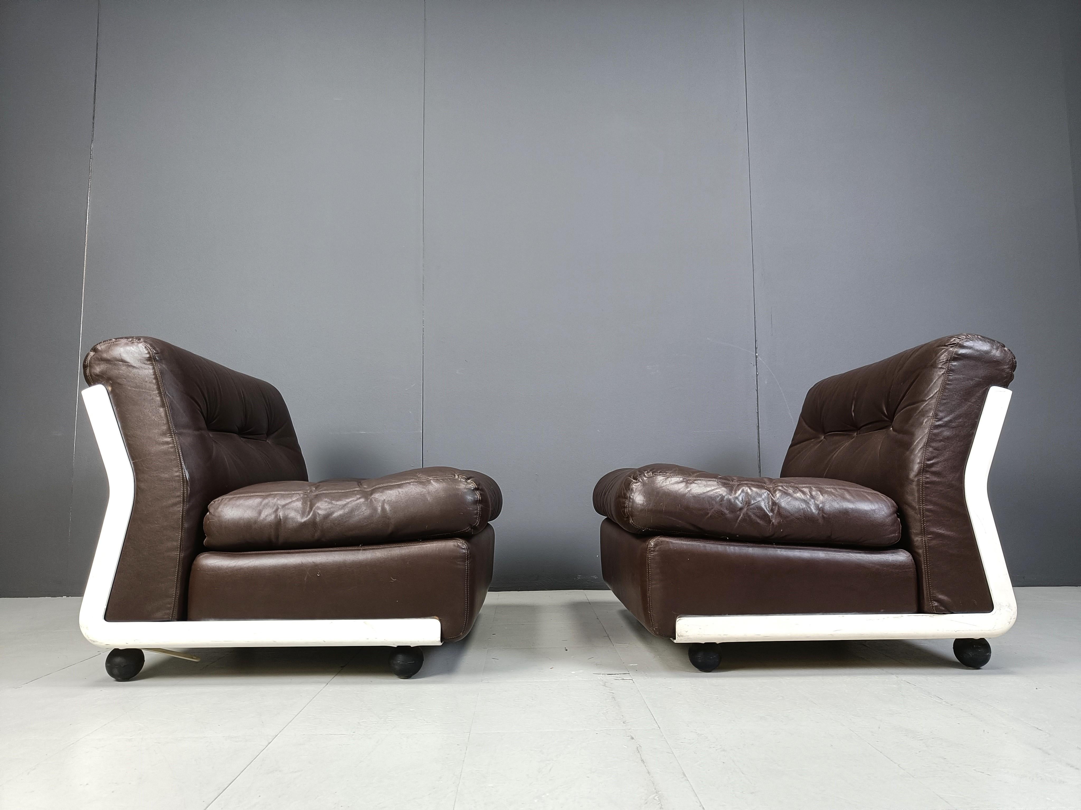 Sofá modular Model Amanta de Mario Bellini para B&B Italia, años 70 en venta 1