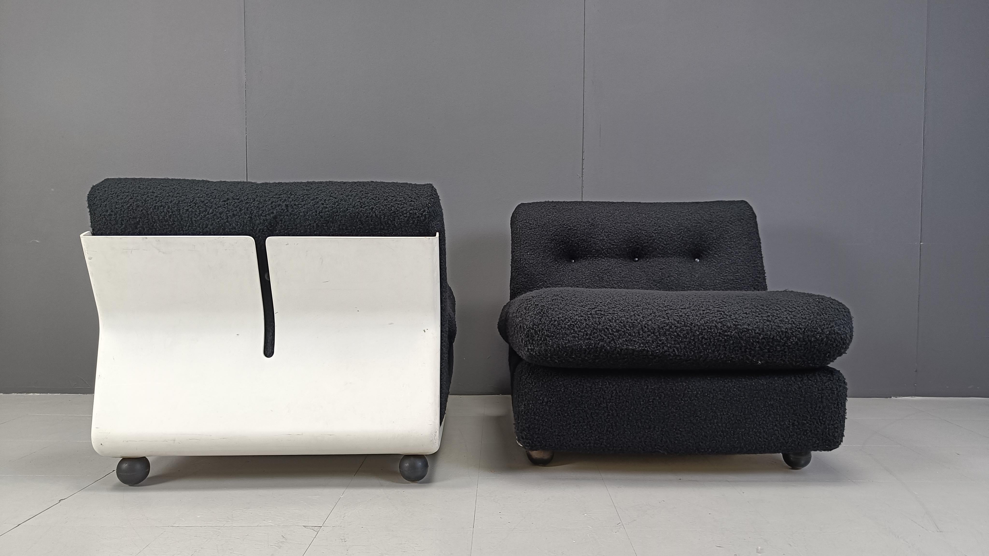 Modulares Sofa Modell Amanta von Mario Bellini für B&B Italia, 1970er Jahre, 2er-Set im Angebot 5