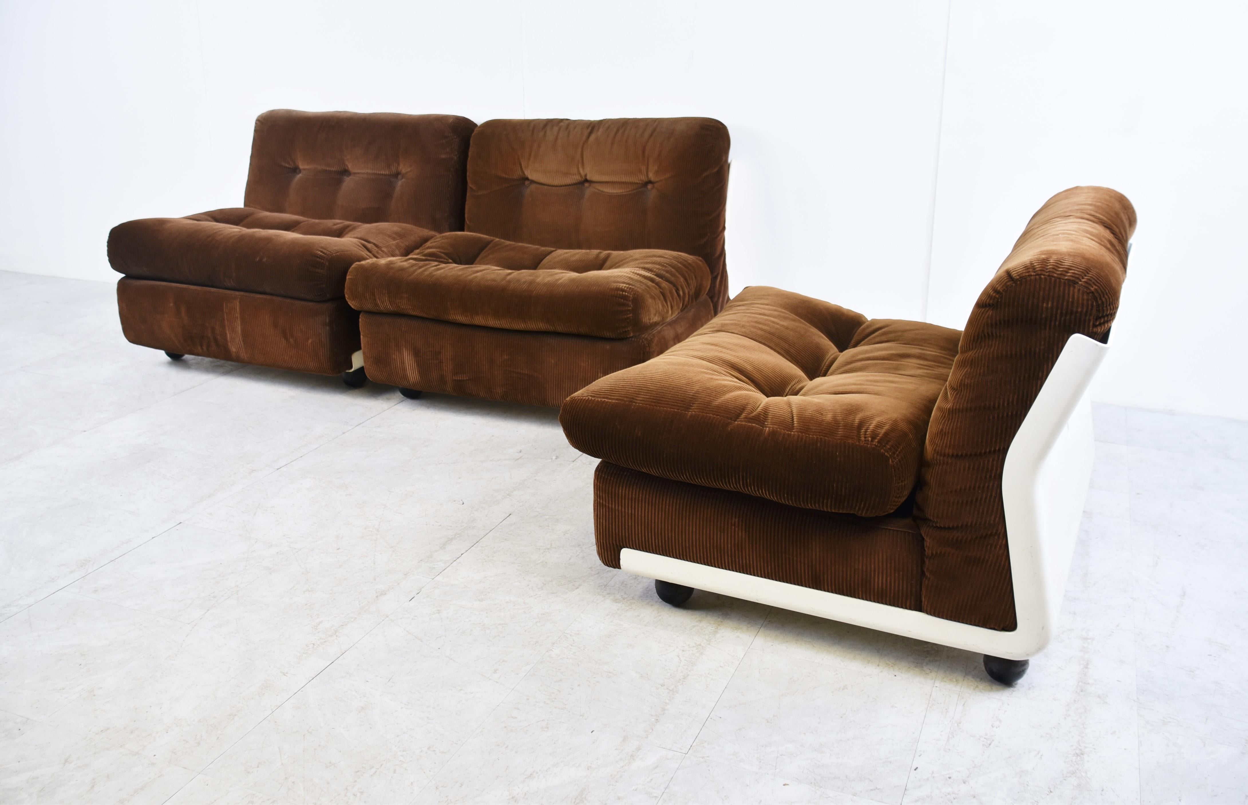 Italian Model Amanta Modular Sofa by Mario Bellini for C&B Italia, 1960s