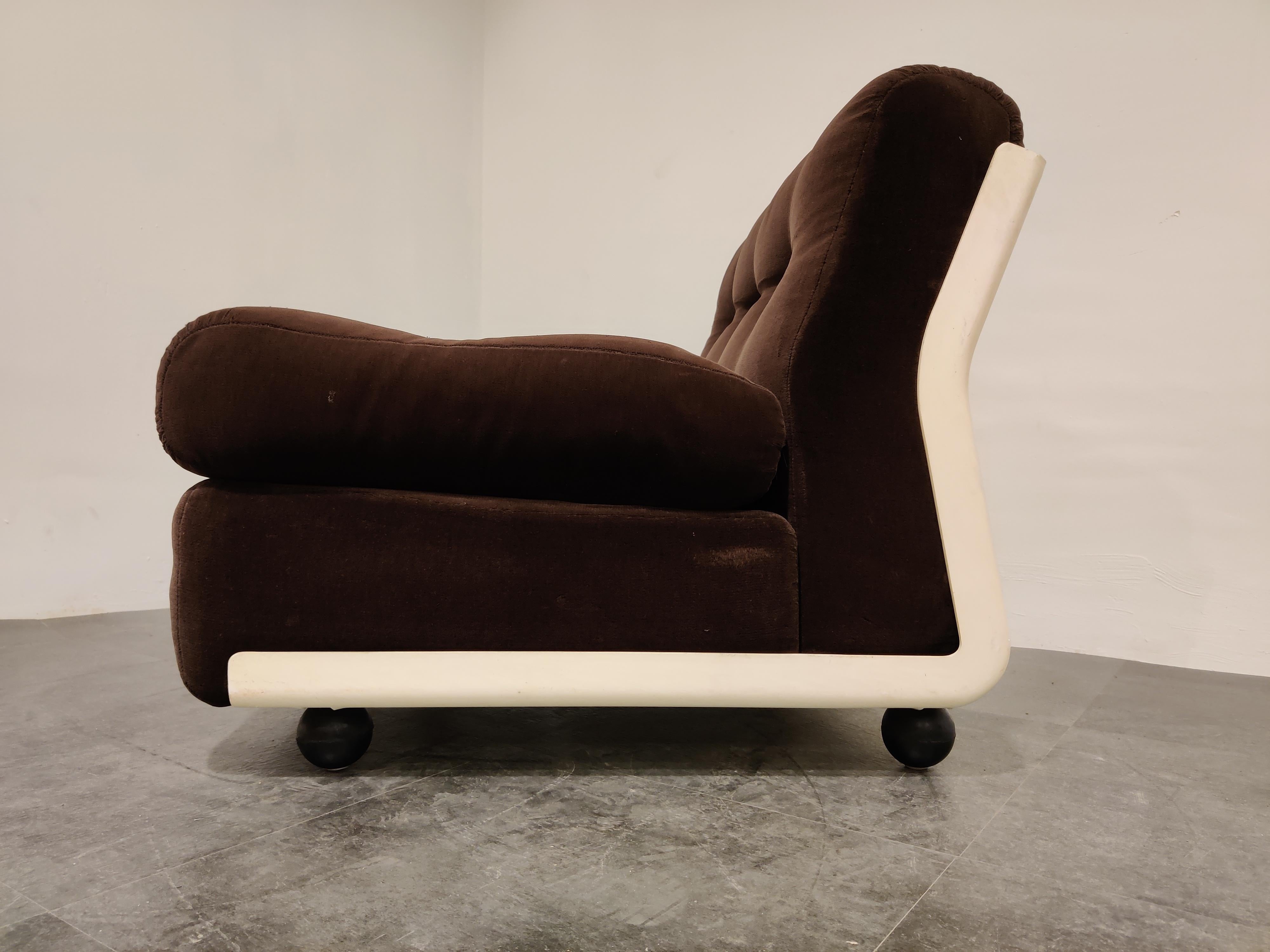 Model Amanta Modular Sofa by Mario Bellini for C&B Italia, 1960s In Good Condition In Leuven, Vlaams Gewest