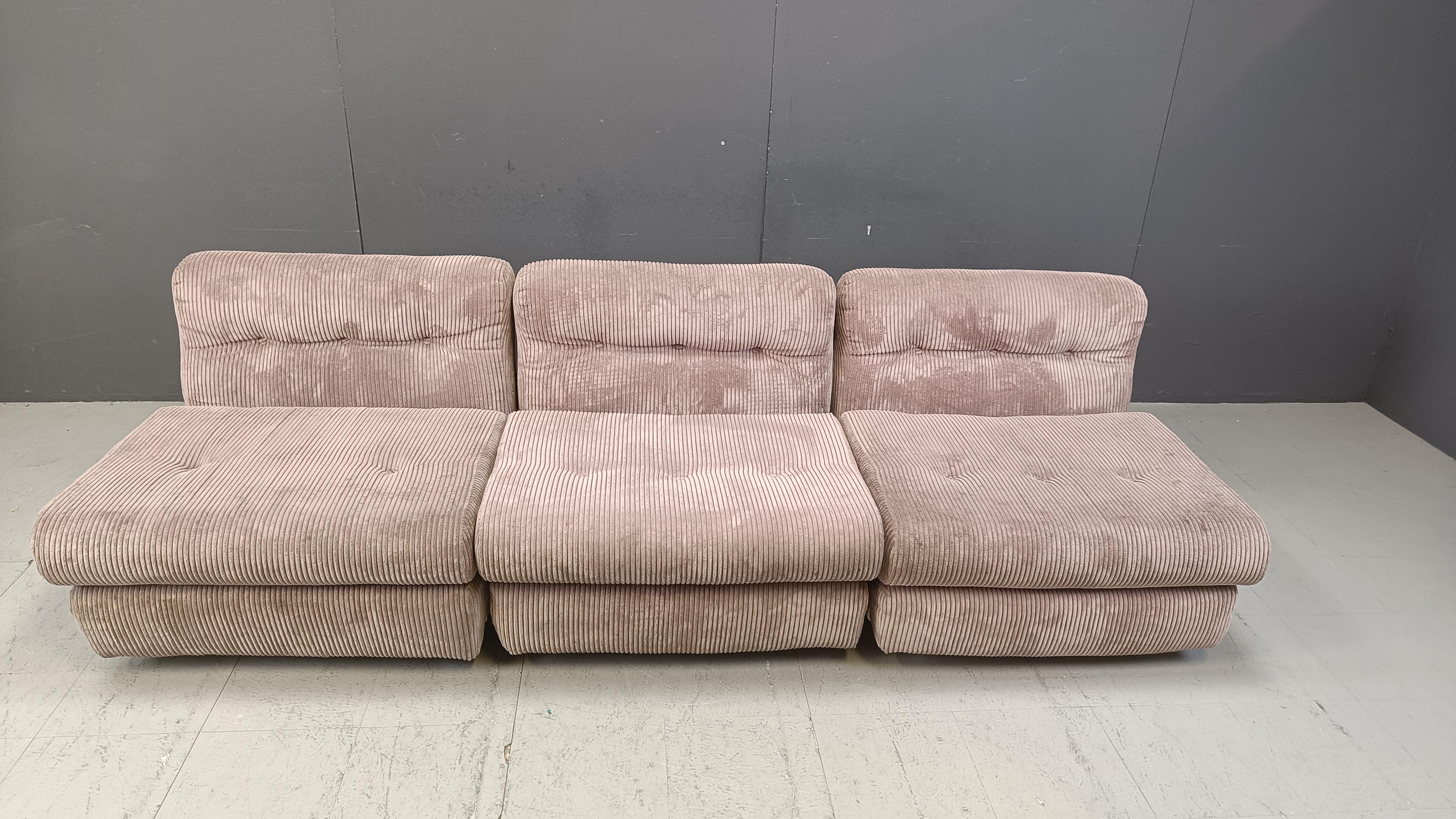 Italian Model Amanta Modular Sofa by Mario Bellini for C&B Italia, 1970s