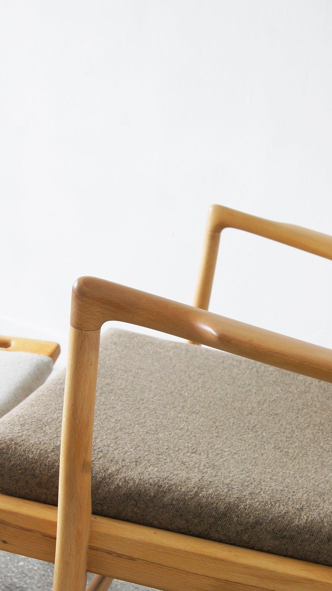 Modelo AP-16 Butaca y otomana de Hans J. Wegner para AP-Stolen, 1951 en venta 4