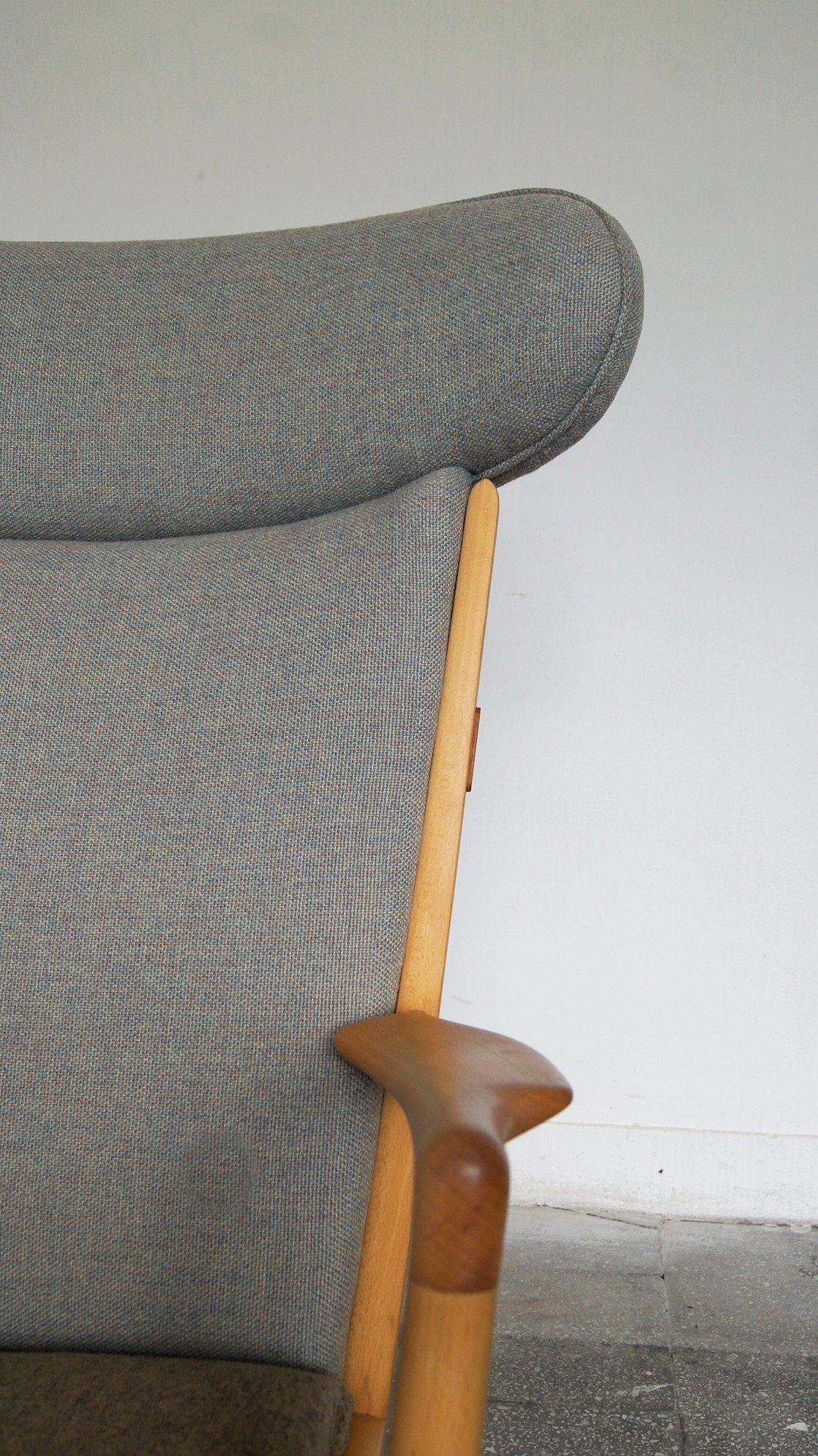 Modelo AP-16 Butaca y otomana de Hans J. Wegner para AP-Stolen, 1951 en venta 1