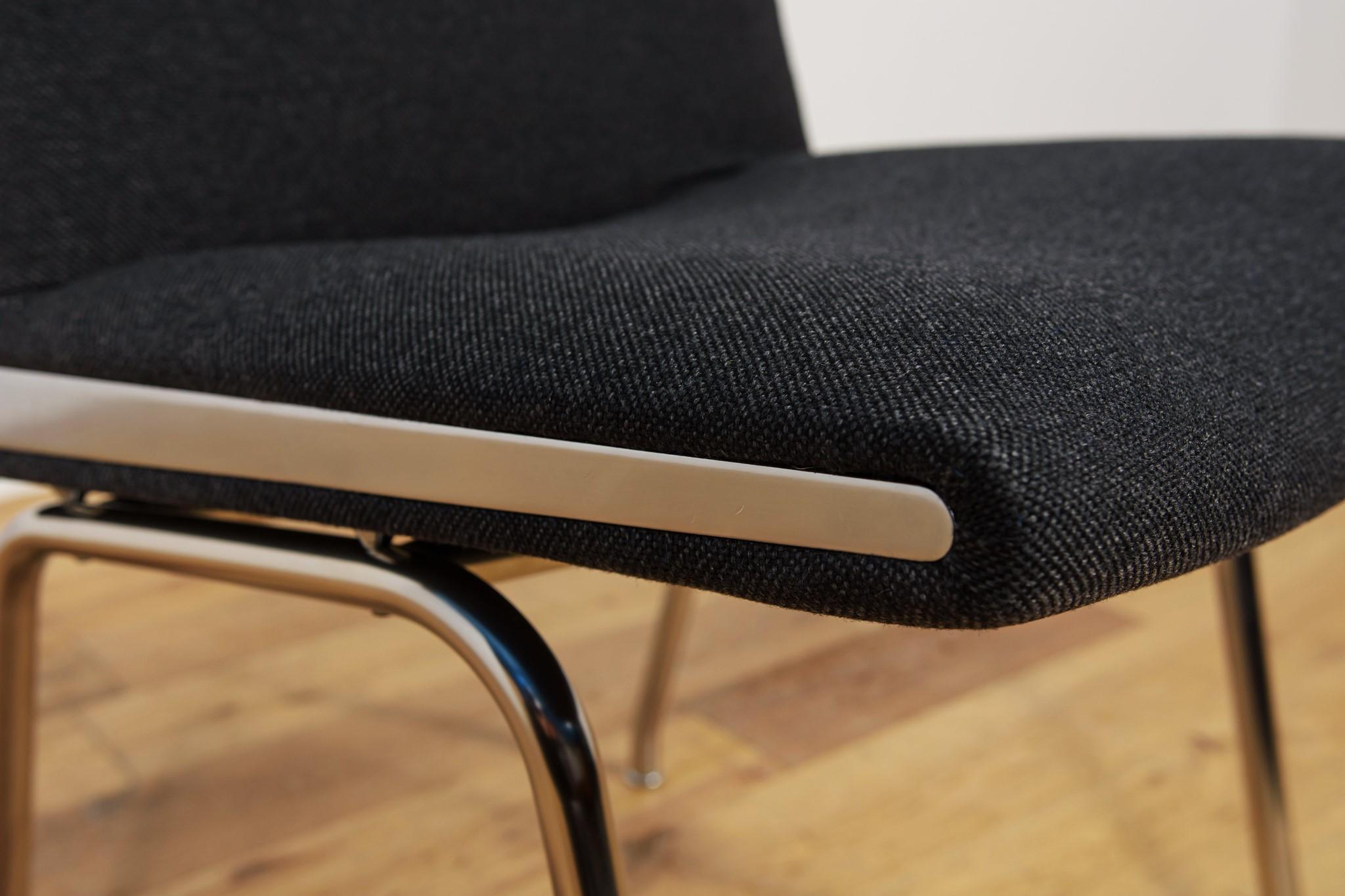 Chaise d'aéroport modèle AP-38 par Hans J. Wegner pour AP Stolen, Danemark, années 1950 en vente 4