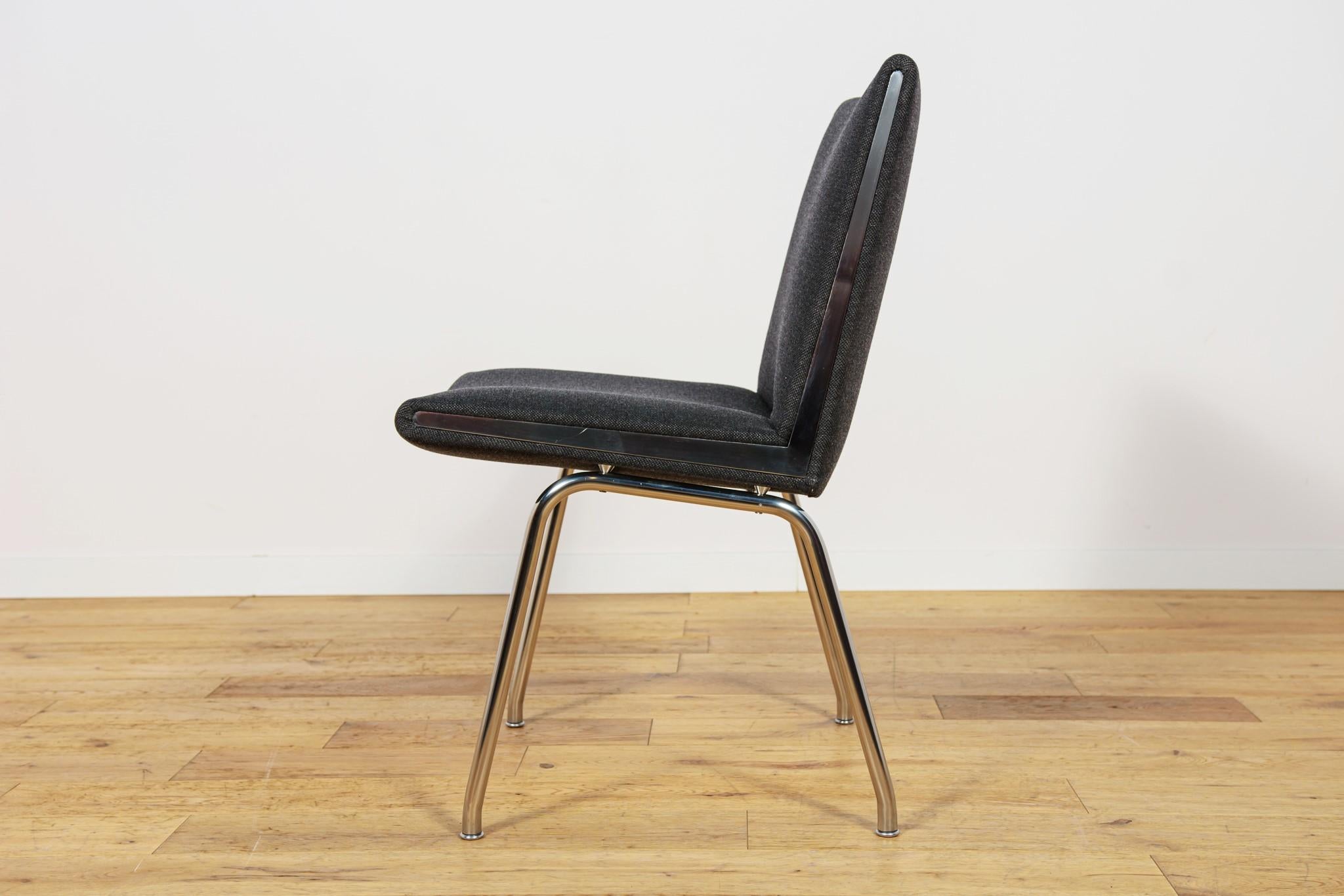 Modèle AP-38 Chaises d'aéroport par Hans J. Wegner pour AP Stolen, Danemark, ensemble de 4. en vente 4