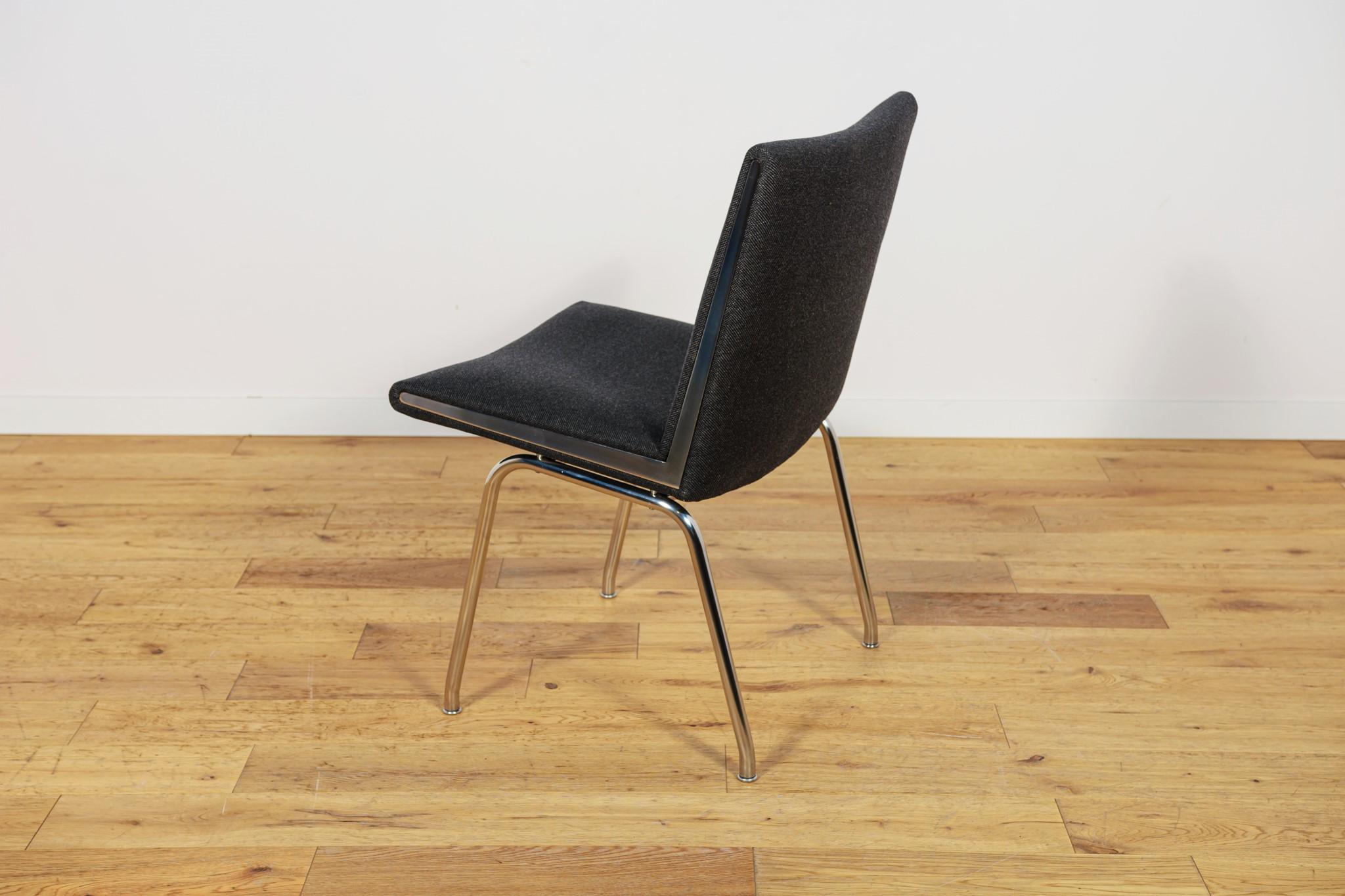 Modèle AP-38 Chaises d'aéroport par Hans J. Wegner pour AP Stolen, Danemark, ensemble de 4. en vente 5