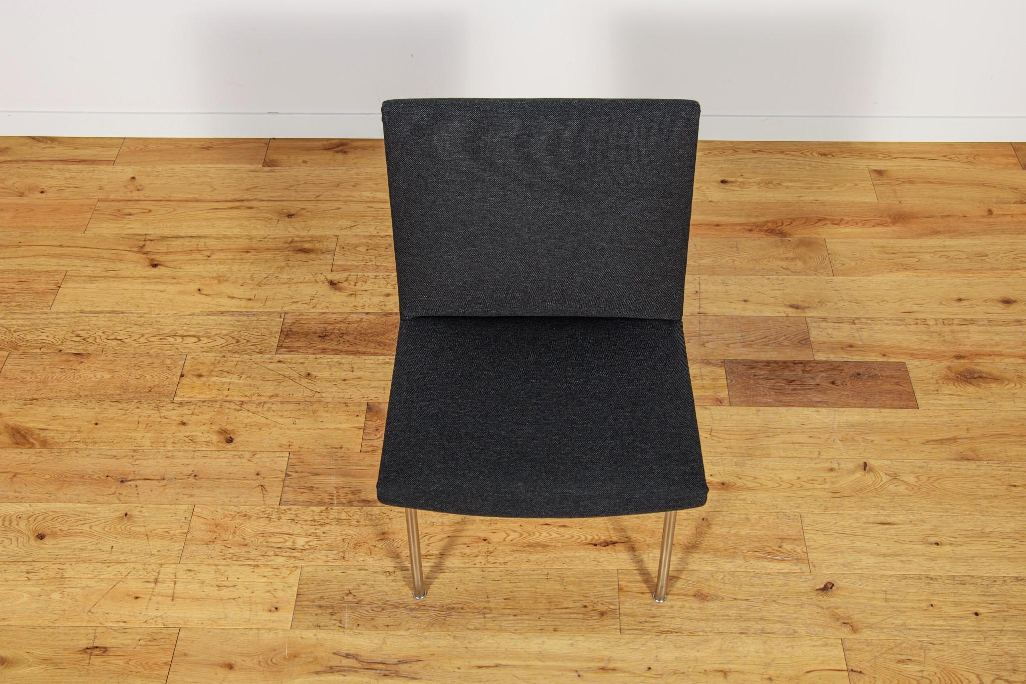 Modèle AP-38 Chaises d'aéroport par Hans J. Wegner pour AP Stolen, Danemark, ensemble de 4. en vente 1